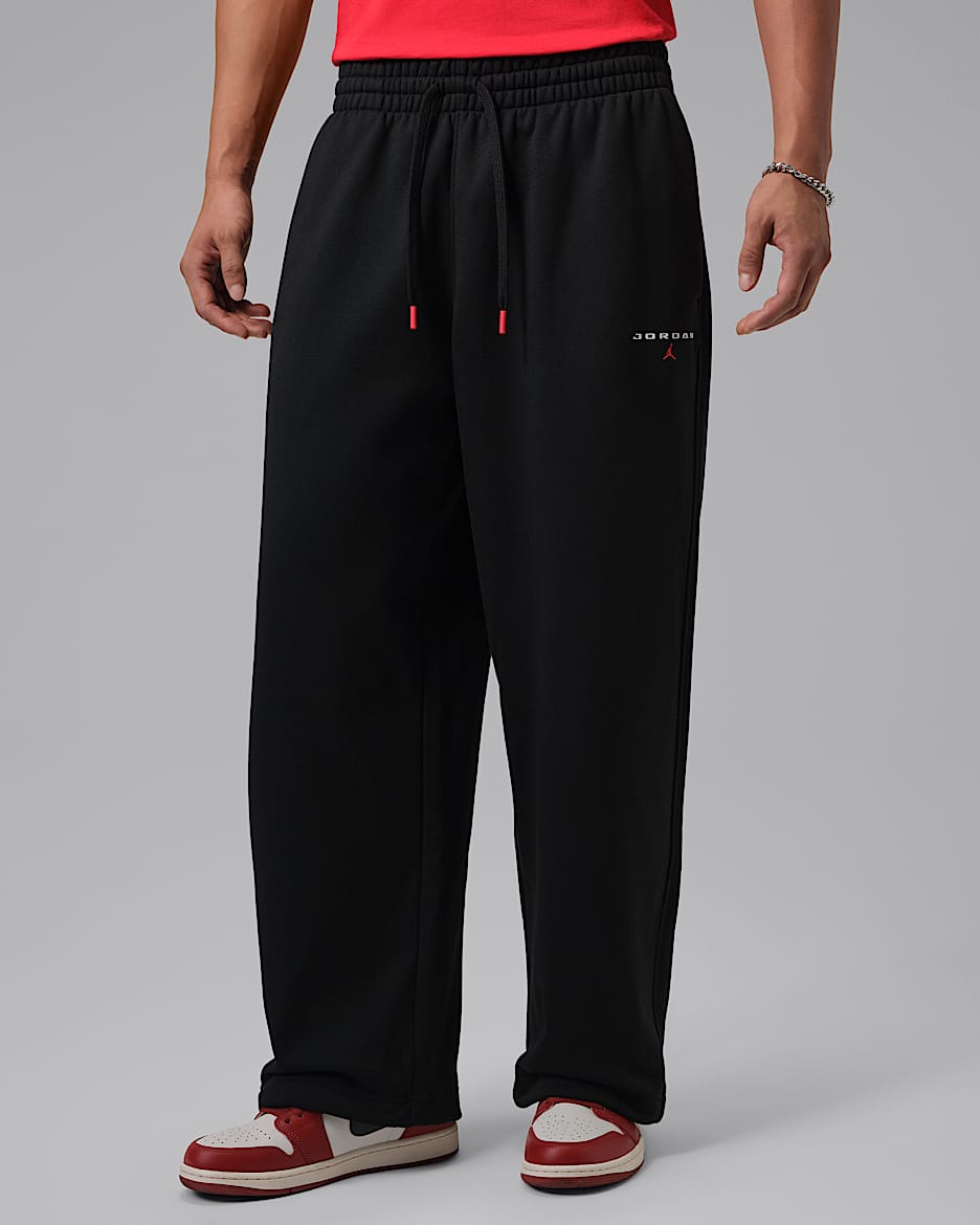 Jordan Flight Fleece 男子长裤 - 黑