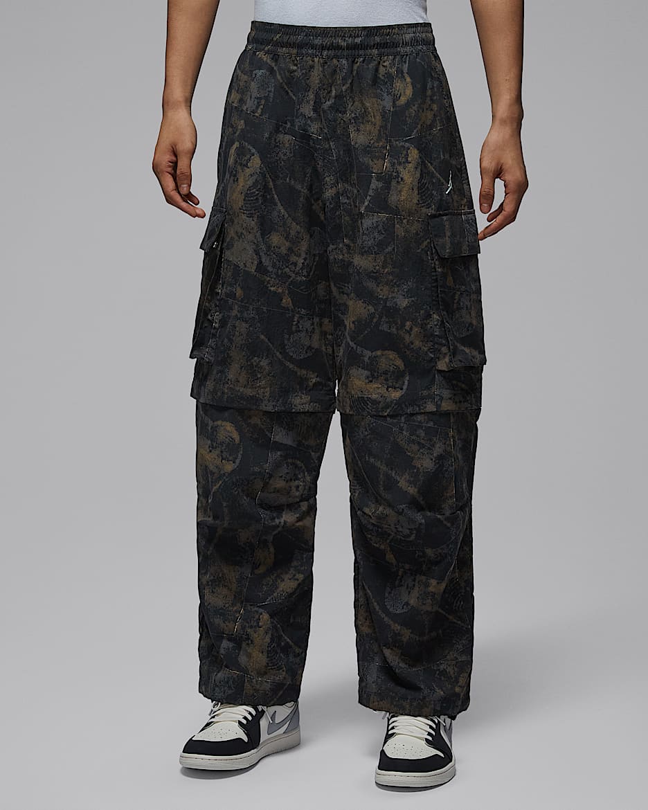 Jordan Brooklyn Hike Mike 男子可拆式拉链长裤 - 黑