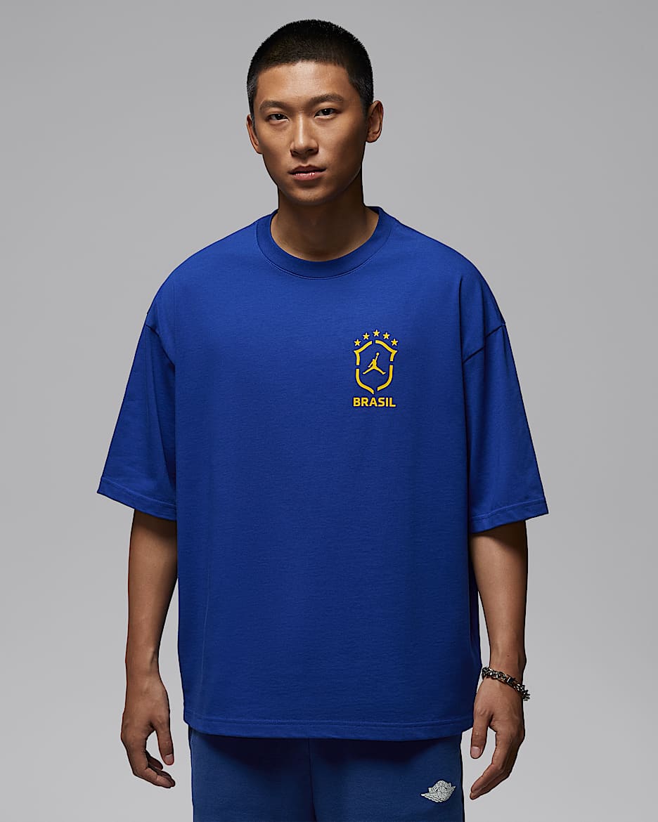 Air Jordan 85 男子 Oversize 风印花T恤 - 旧宝蓝