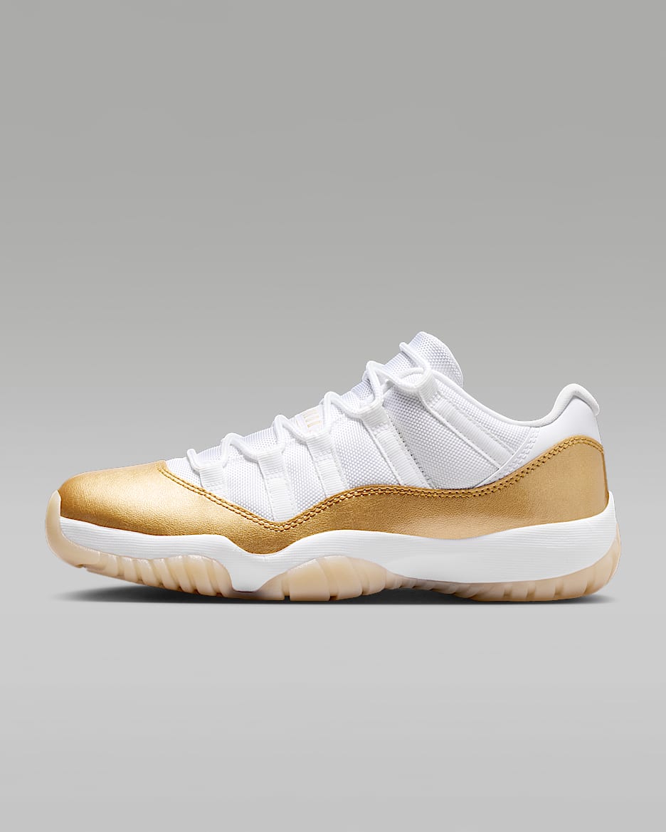 Air Jordan 11 Low "Mother's Day" 母亲节女子运动鞋 - 白色/团队金/金属色