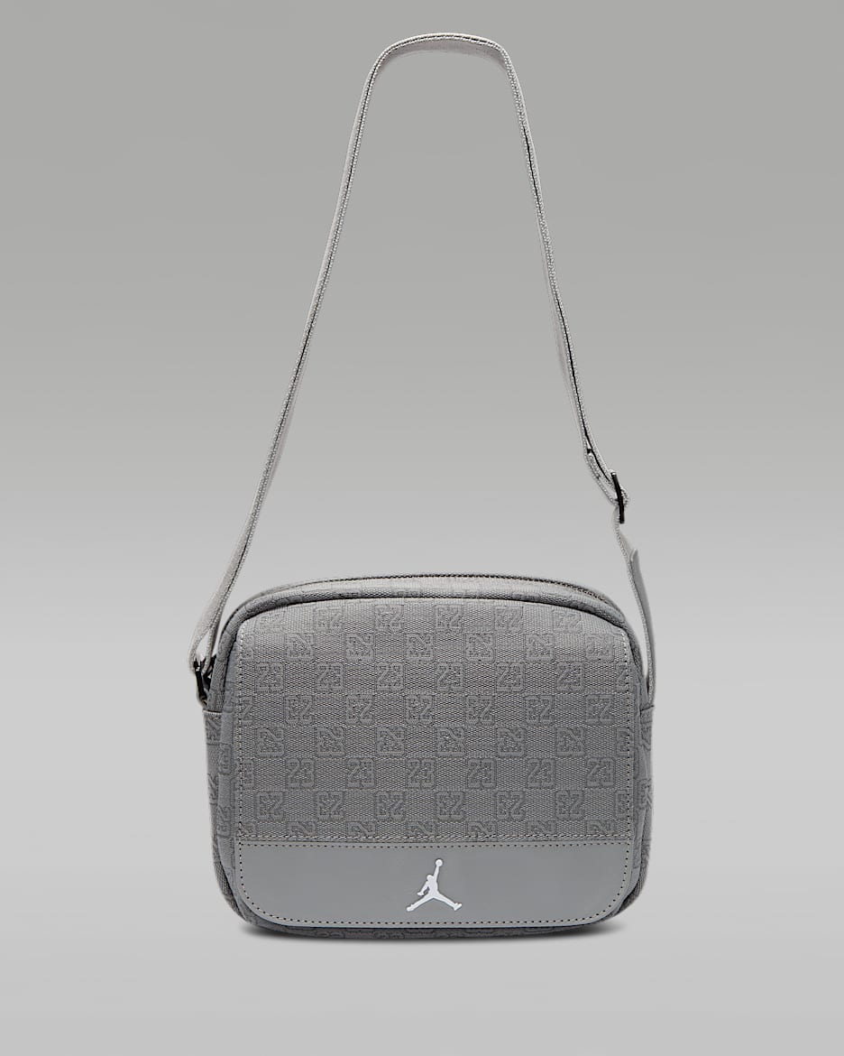 Jordan Monogram 斜挎包 - 水泥灰