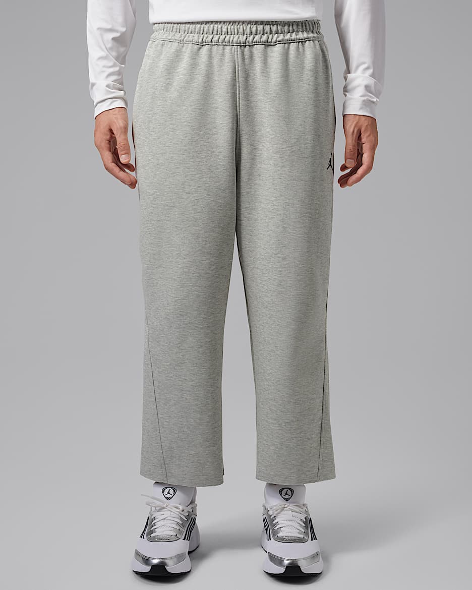 Jordan Sport Hoop Fleece Dri-FIT 男子速干长裤 - 麻灰