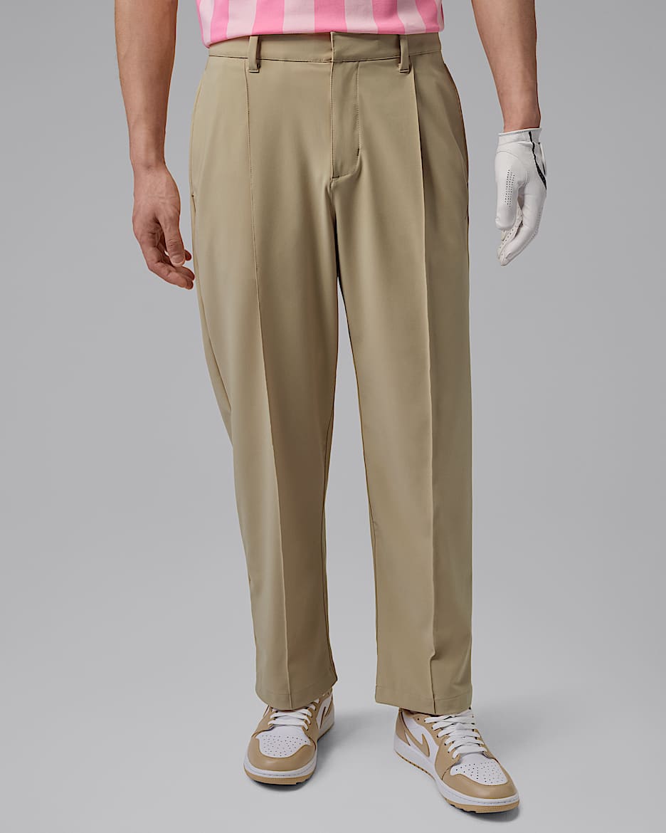 Jordan Sport 男子拒水高尔夫长裤 - 亚麻/亚麻