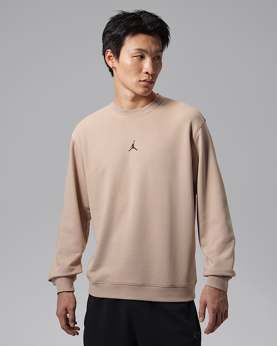 Jordan Sport Crossover Dri-FIT 男子速干圆领运动衫 - 传奇中褐