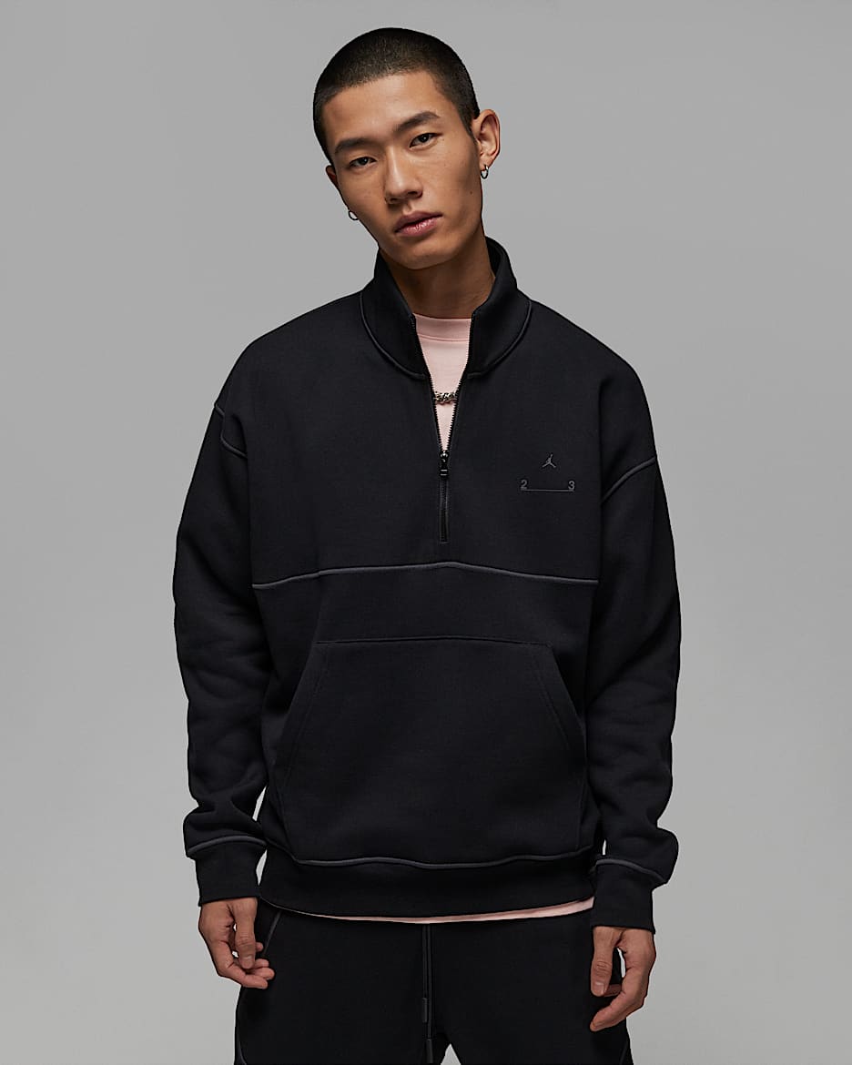 Jordan 23 Engineered 男子加绒上衣 - 黑