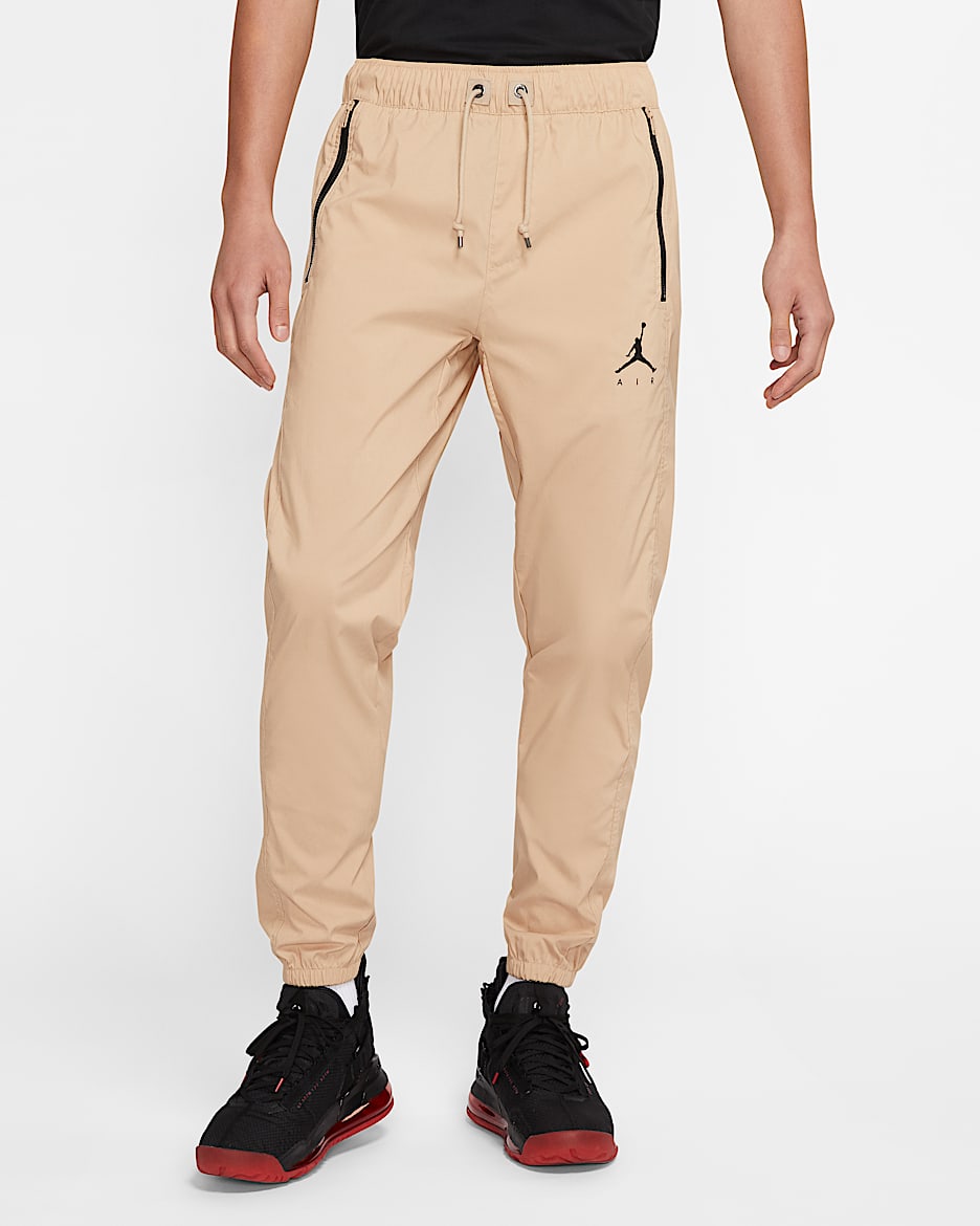 Jordan Jumpman 男子梭织长裤 - 沙漠黄/黑