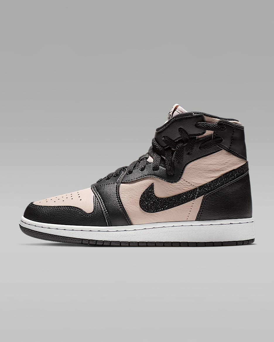 Air Jordan 1 Rebel XX 女子运动鞋 - 砂岩灰粉/白色/黑