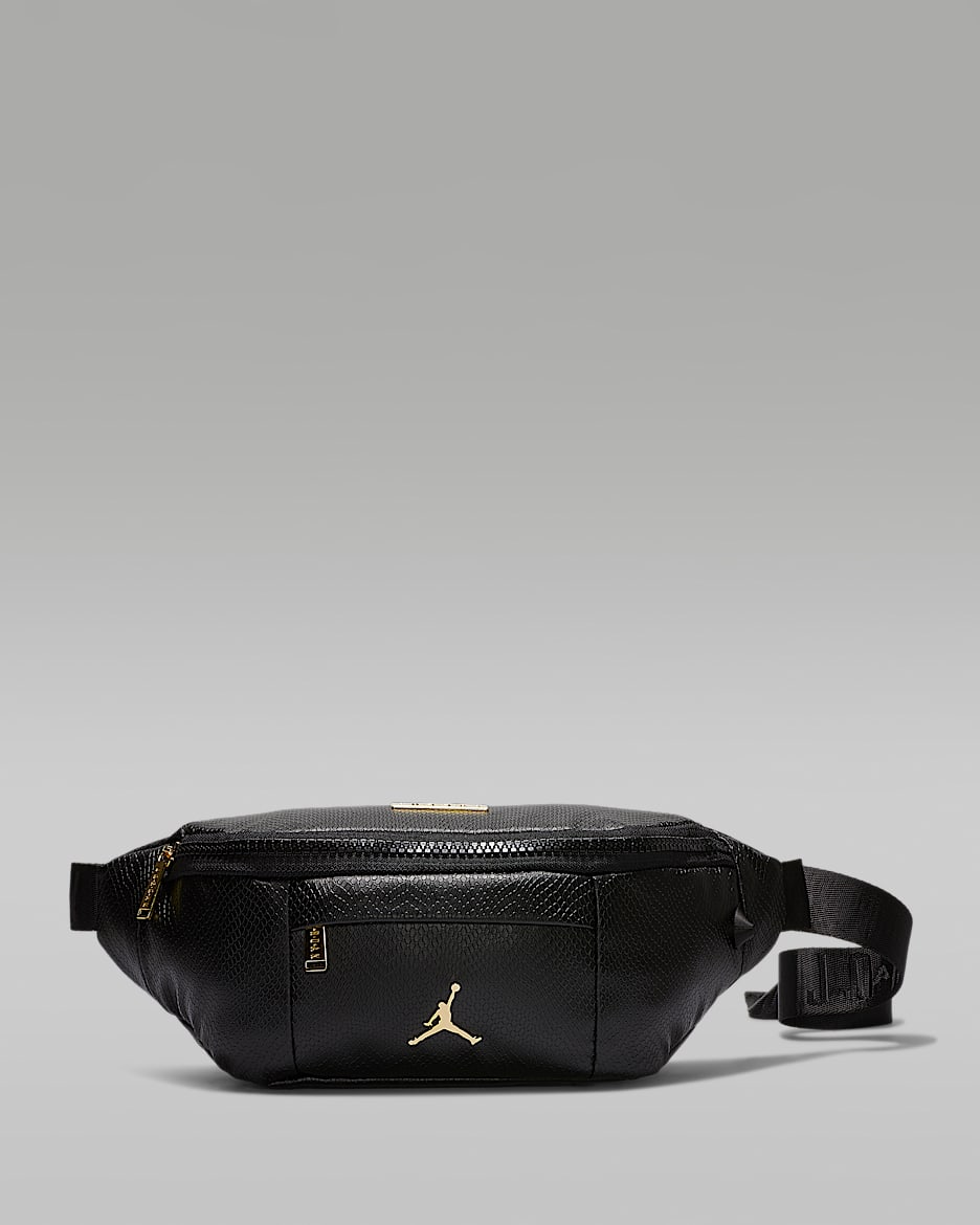 Air Jordan 腰包 - 黑/金