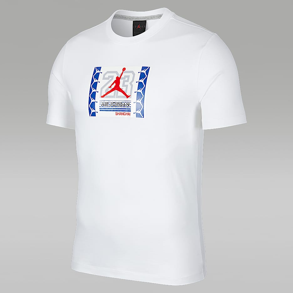 Jordan "Shanghai" City 男子T恤 - 白色
