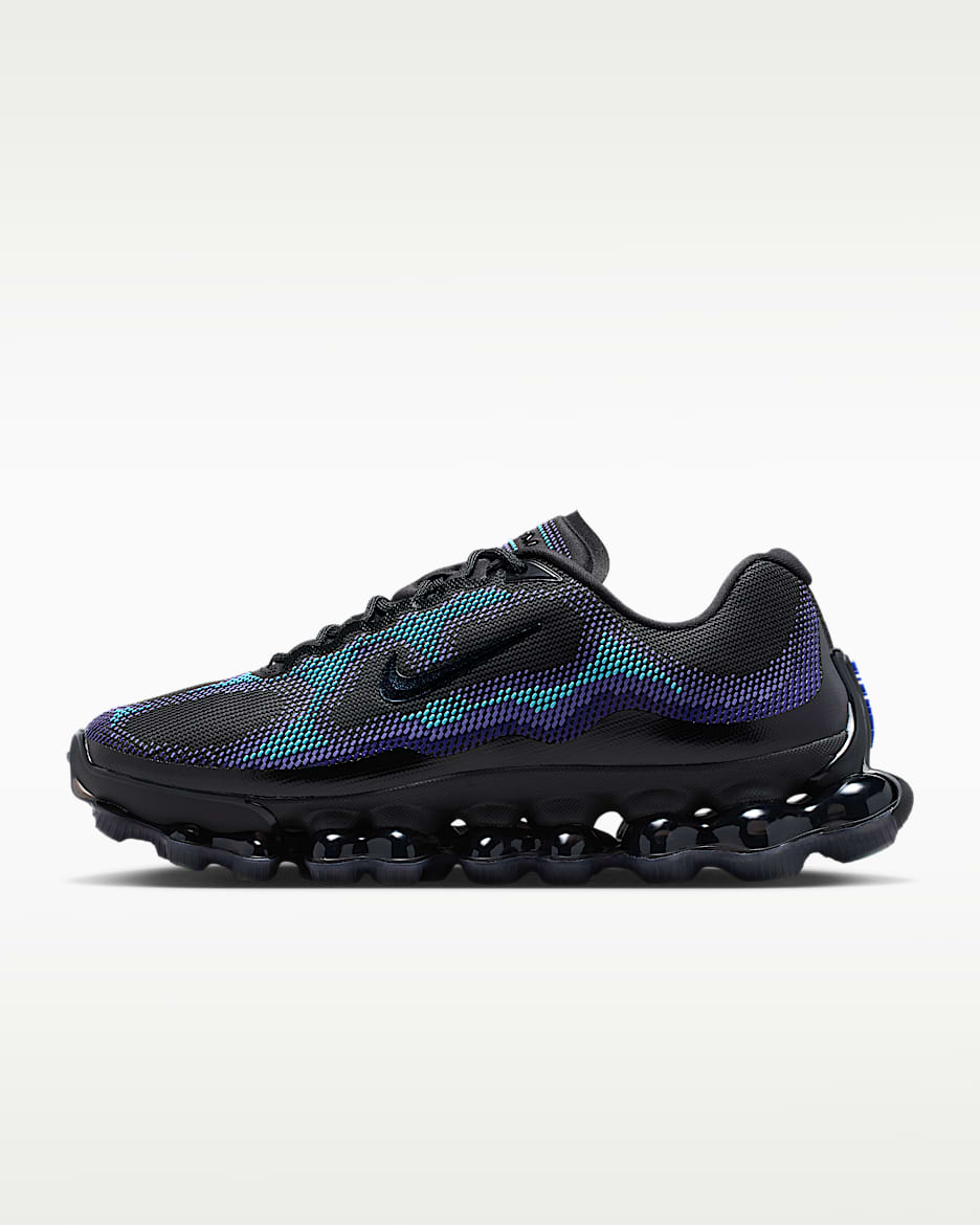 Nike Air Liquid Max 男子运动鞋 - 黑/发光蓝/宝石蓝/黑