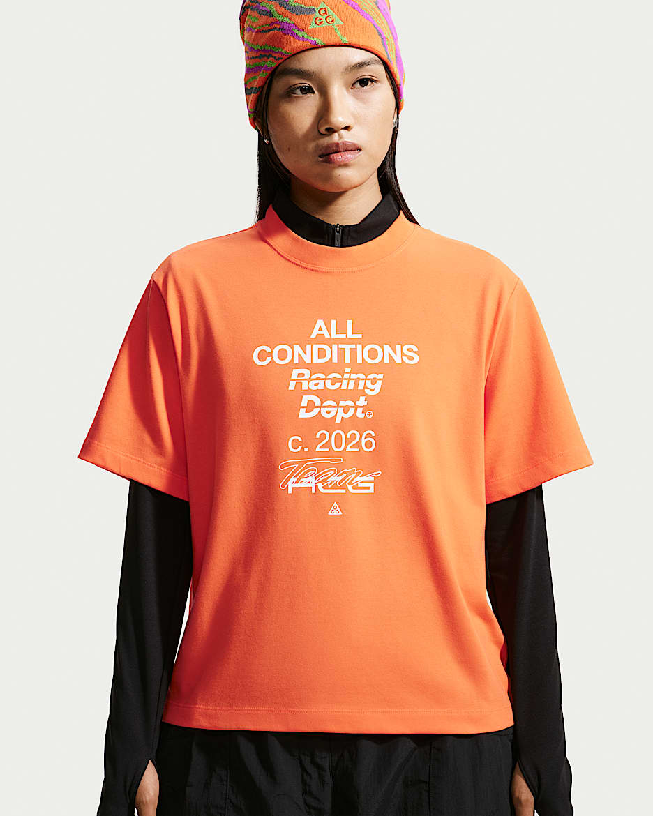ACG Dri-FIT 女子速干短袖T恤 - 安全橙