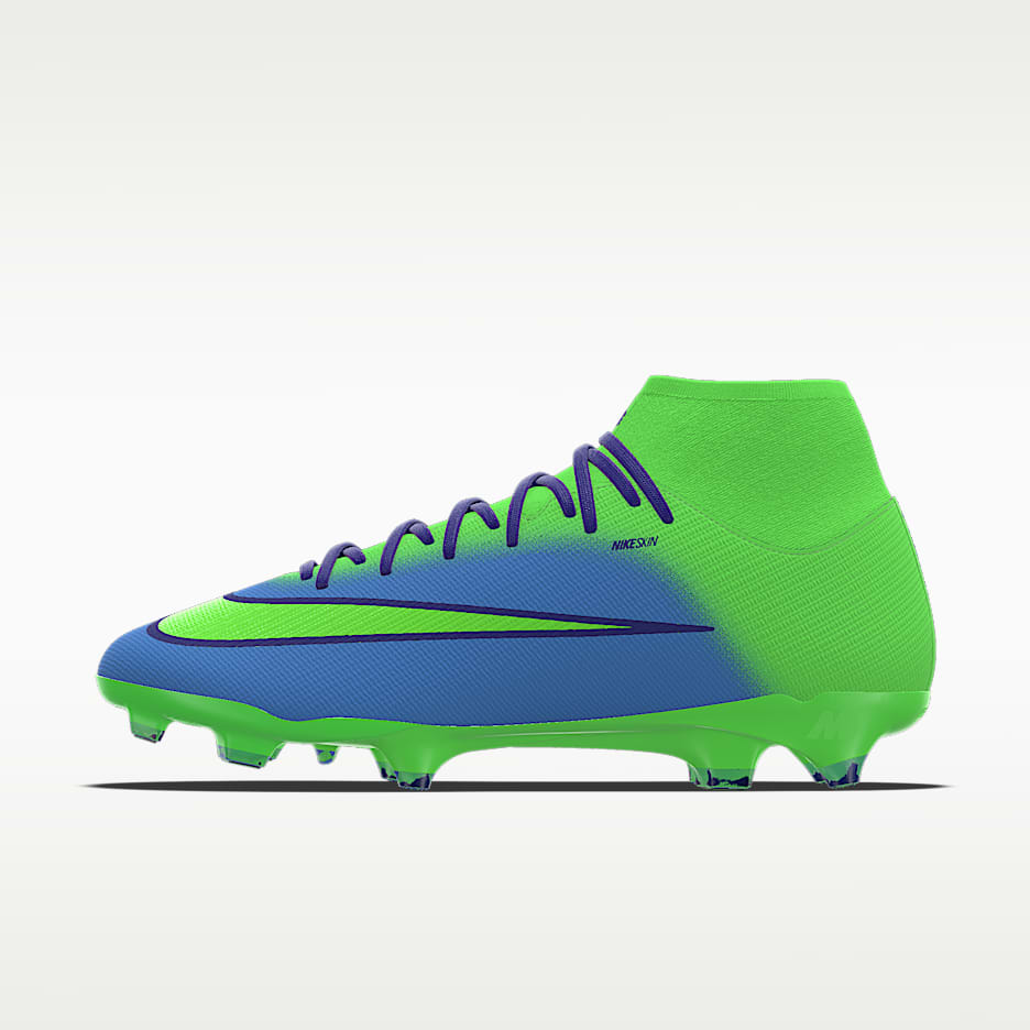 Nike Mercurial Superfly 11 Academy By You 专属定制 FG 天然硬质草地高帮足球鞋 - 多色/多色