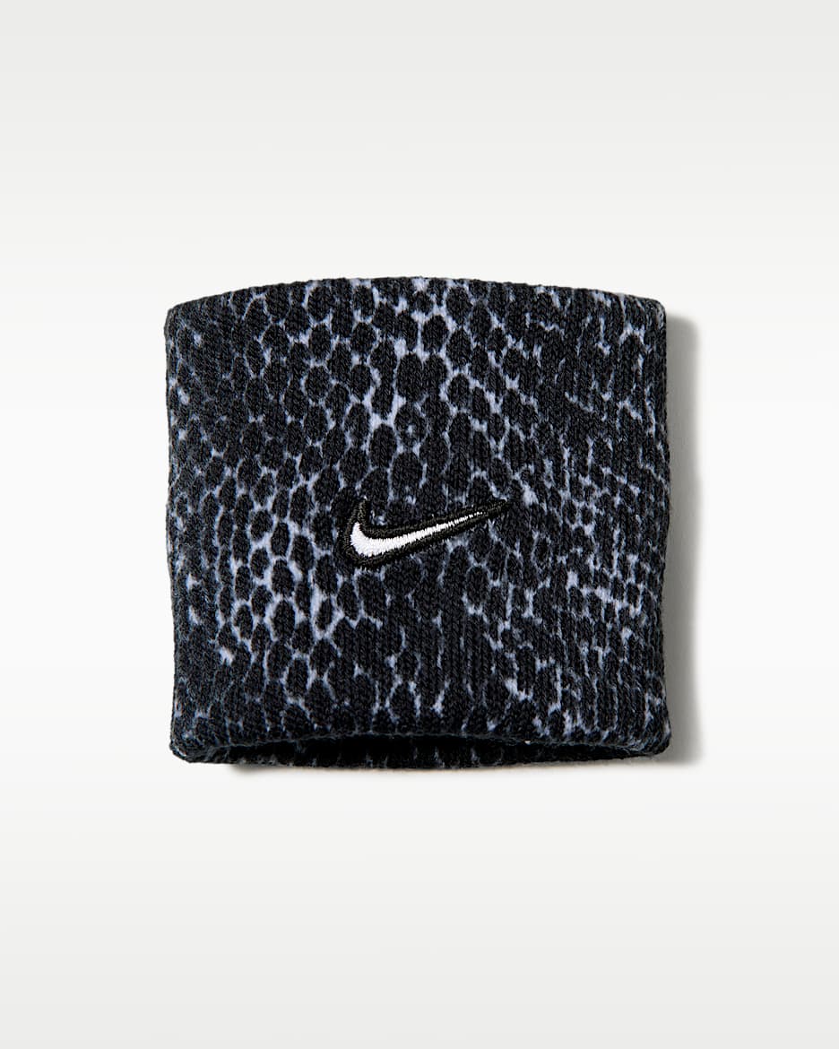 Kobe Bryant Nike Dri-FIT 科比速干篮球护腕(1 只) - 黑/白色/白色