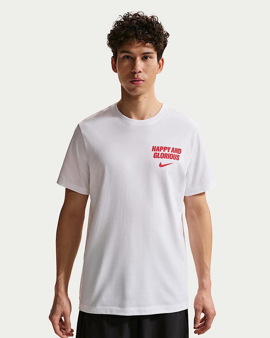 英格兰队 Nike 男子足球T恤 - 白色