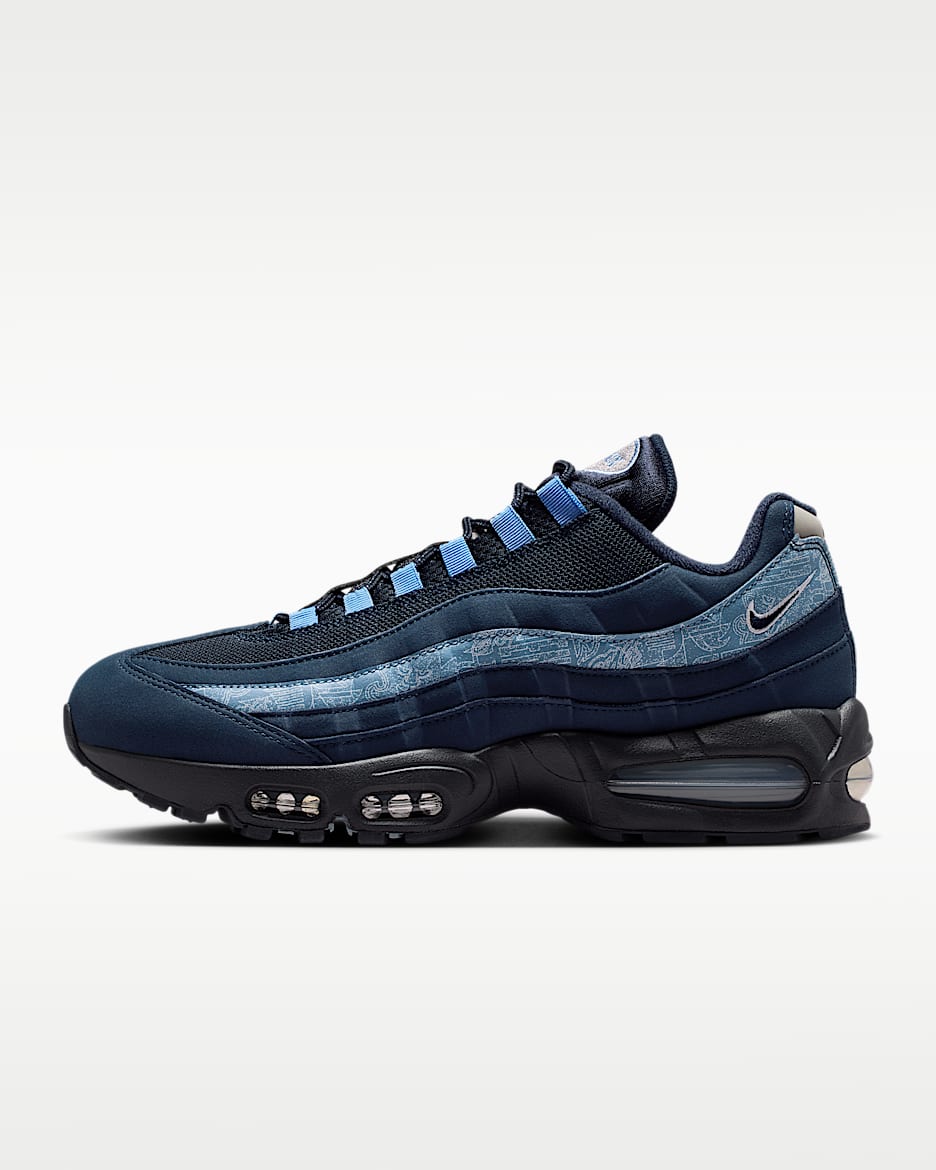 Nike Air Max 95 Big Bubble SE 男子运动鞋 - 多色/多色/白色/黑