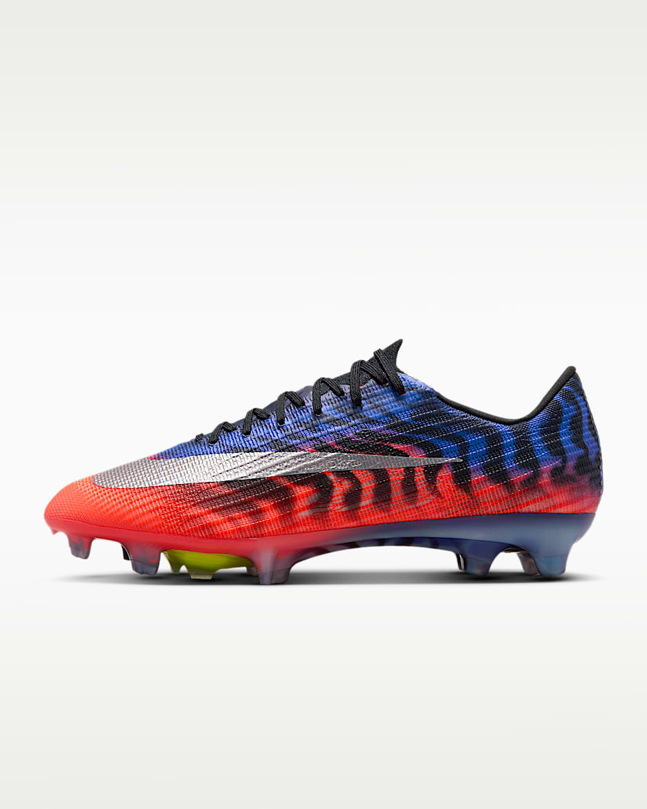 Nike Mercurial Superfly 11 Elite SE 耐克刺客系列男/女 FG 天然硬质草地低帮足球鞋 - 多色/白色