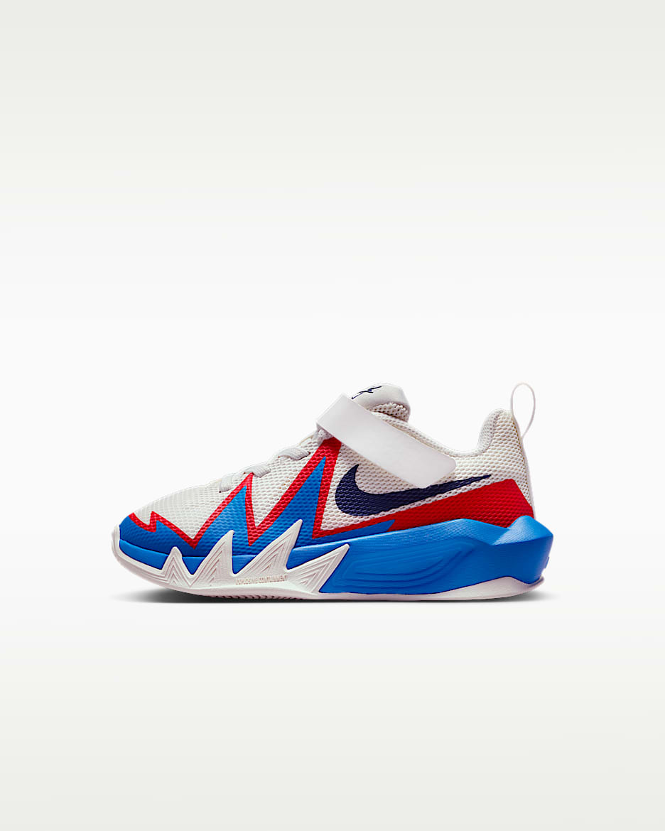 Nike S.T. Dynamite 耐克小火星幼童篮球鞋 - 帆白/清透蓝/大学红/深藏青