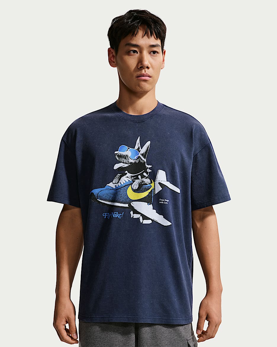 Nike Sportswear 男子T恤 - 深藏青