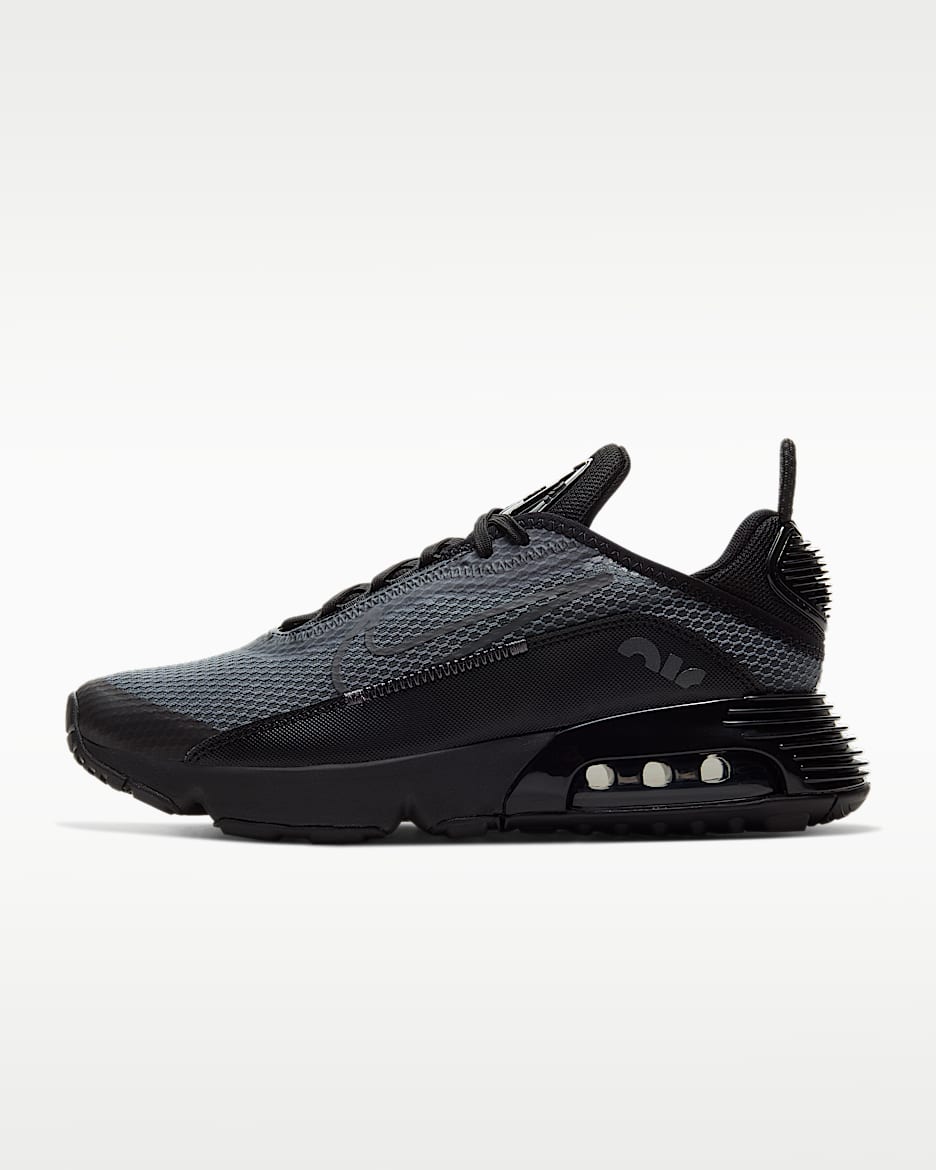 Nike Air Max 2090 (GS) 大童运动童鞋 - 黑/狼灰/黑/煤黑