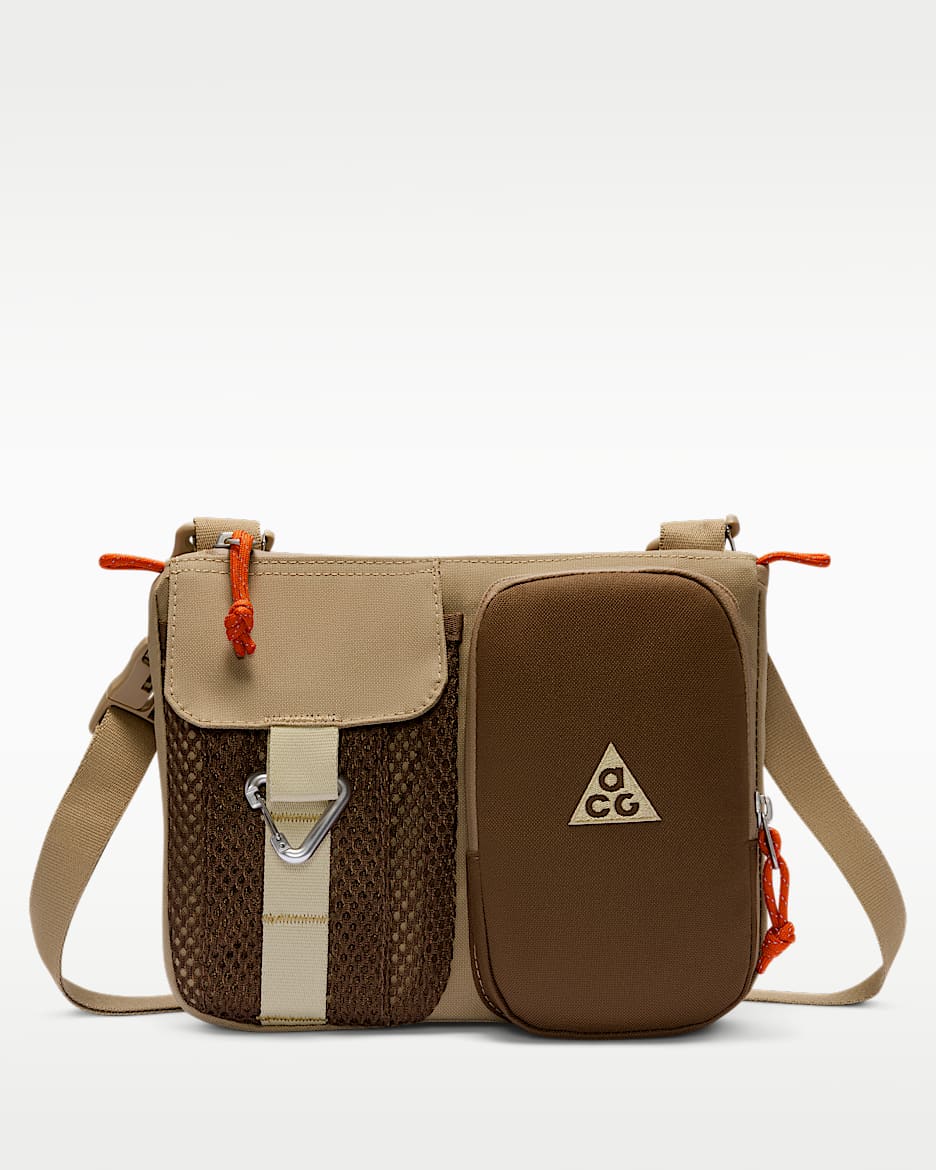 Nike ACG "DAYMAX" 斜挎包 - 杏茶色/苔木棕色/浅卡其