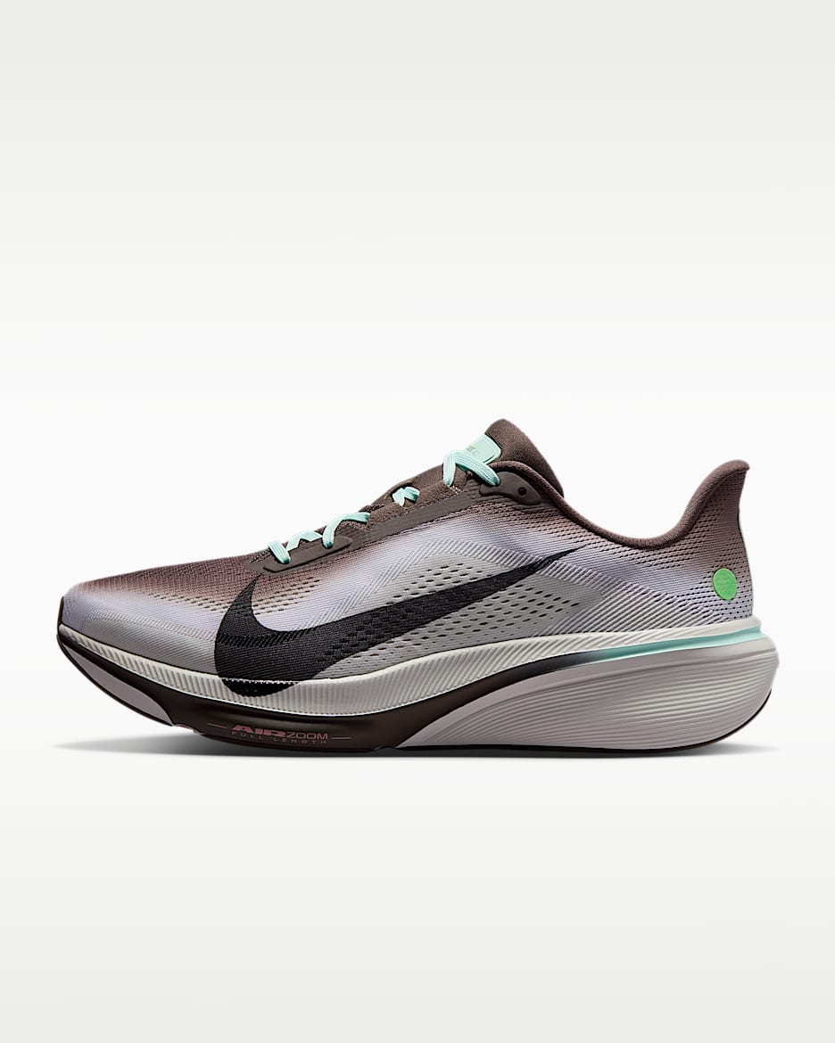 Nike Pegasus 42 耐克飞马男子公路跑步鞋 - 矿石灰/海玻璃色/北极绿/黑