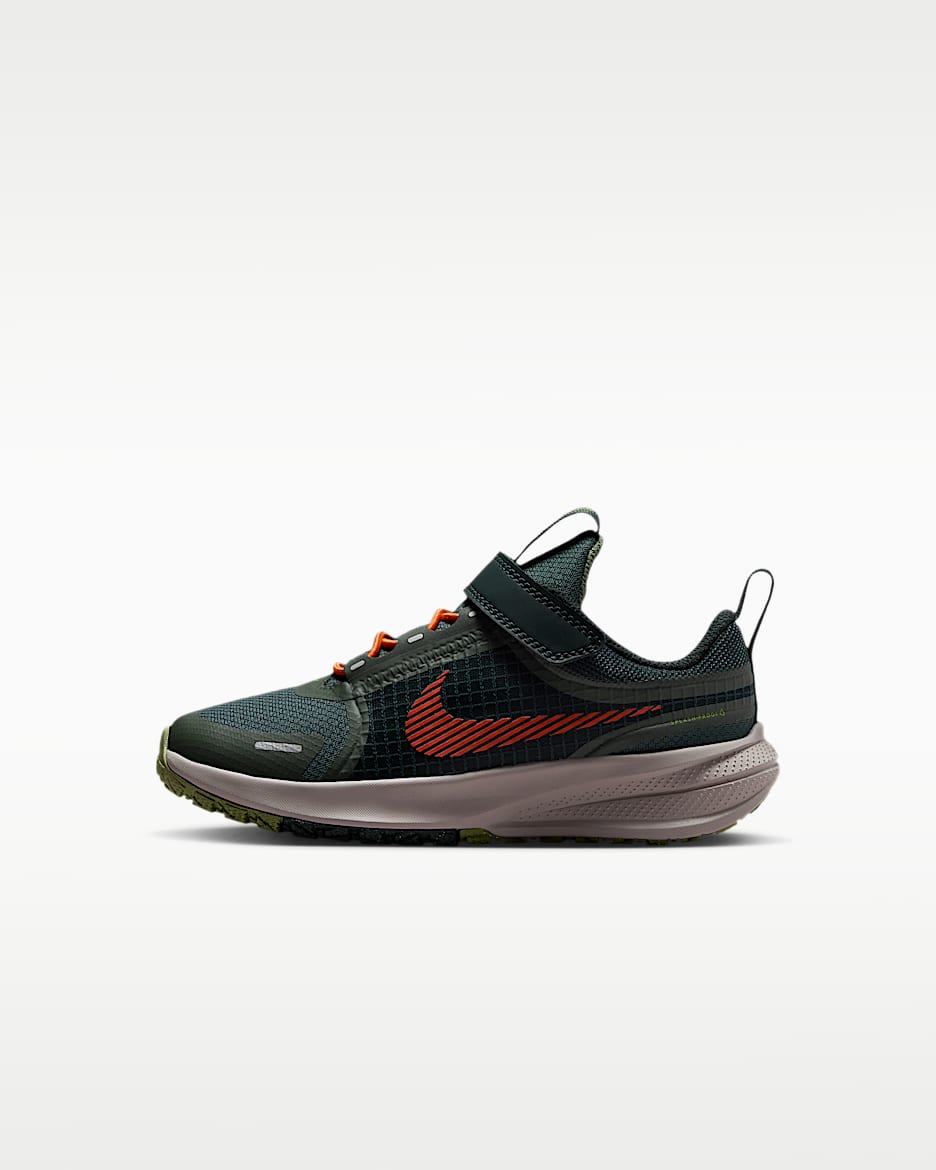Nike Star Runner Utility 幼童跑步鞋 - 黑云衫绿/迷彩绿/灰橄榄绿色/安全橙