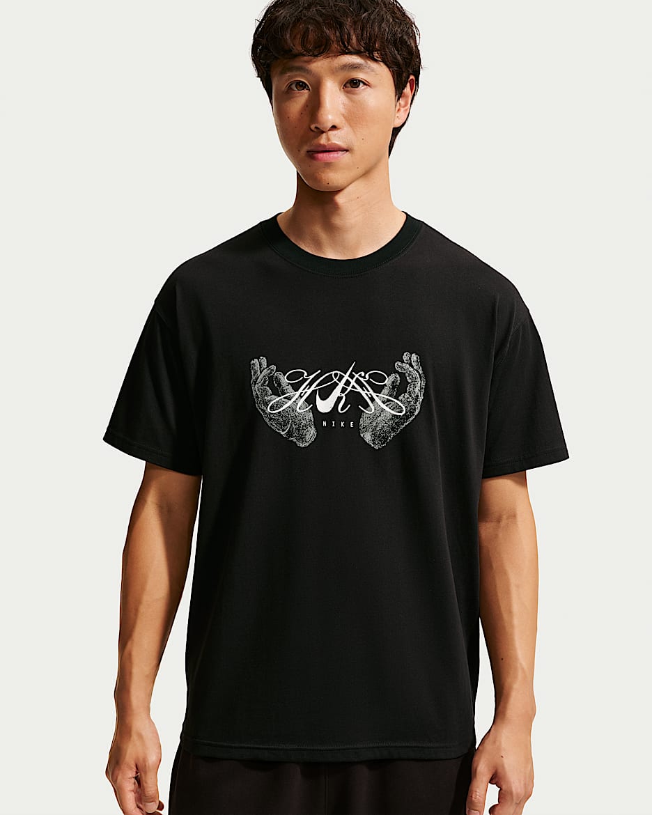 Nike Sportswear 许光汉 Moon Shoe 特别系列产品男子短袖T恤 - 黑
