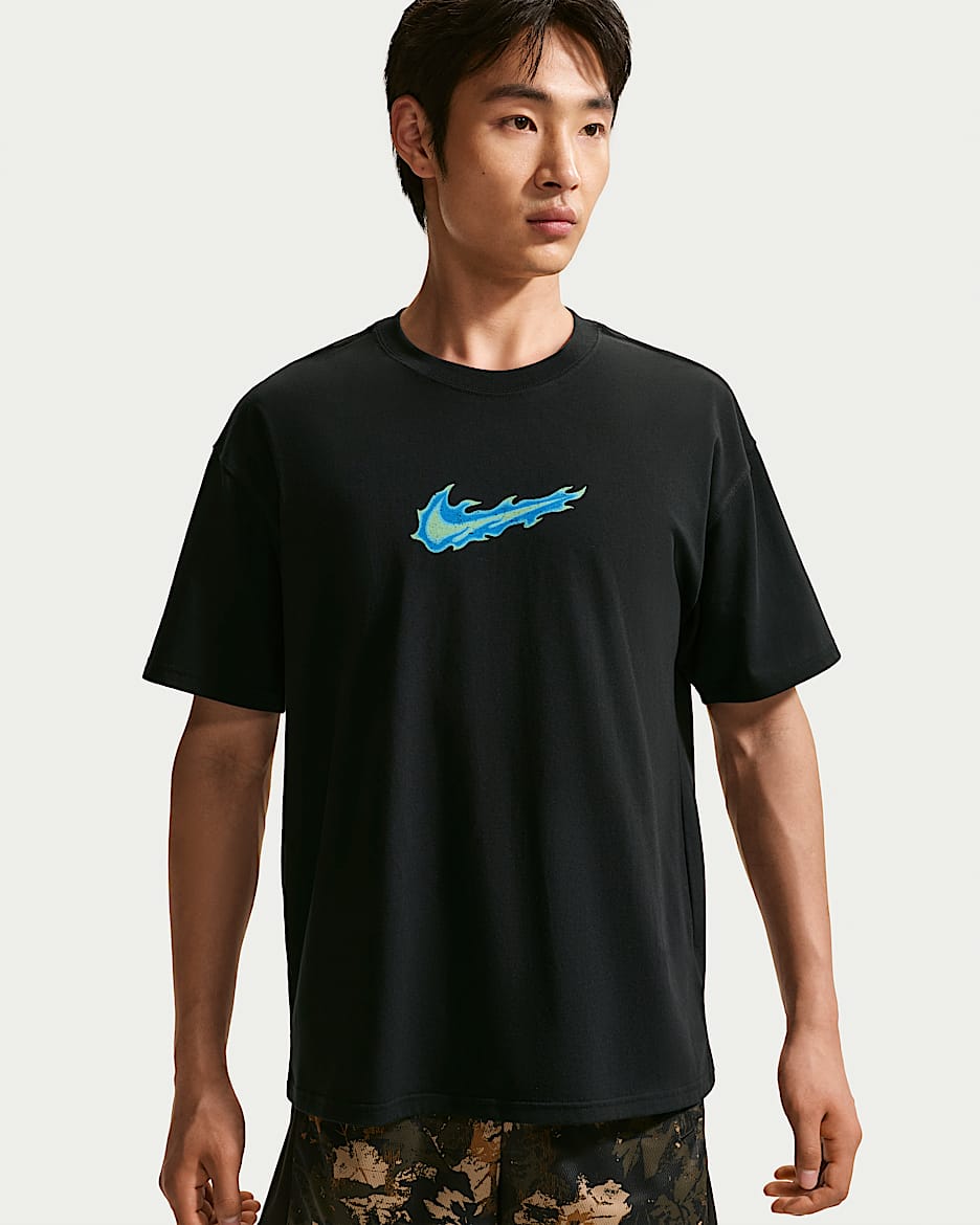 Nike 男子短袖篮球T恤 - 黑