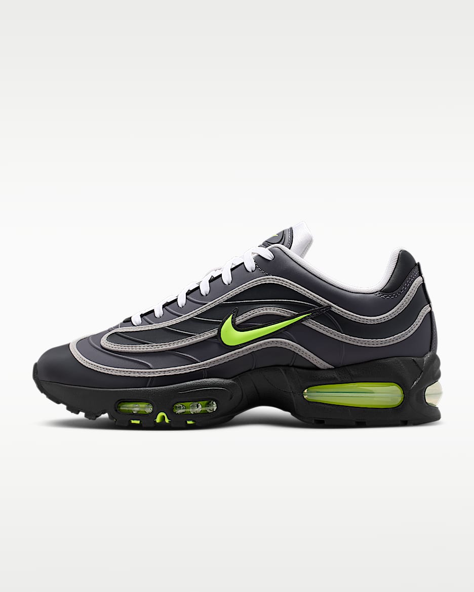 Nike Air Max Joga Bonito 男子运动鞋 - 黑/浅石黑/煤黑/霓虹黄