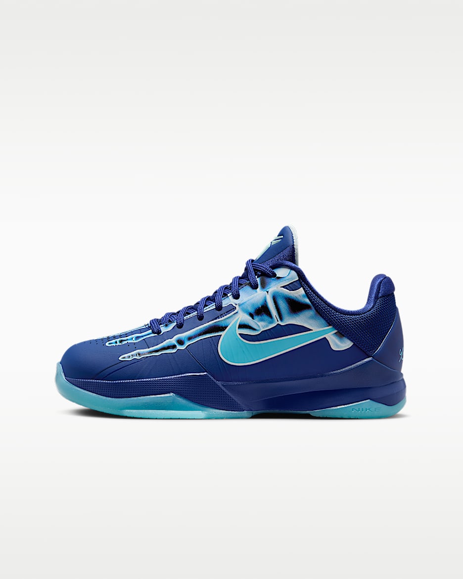 Kobe V 科比大童篮球鞋 - 深宝蓝/冰川蓝/波罗的海蓝