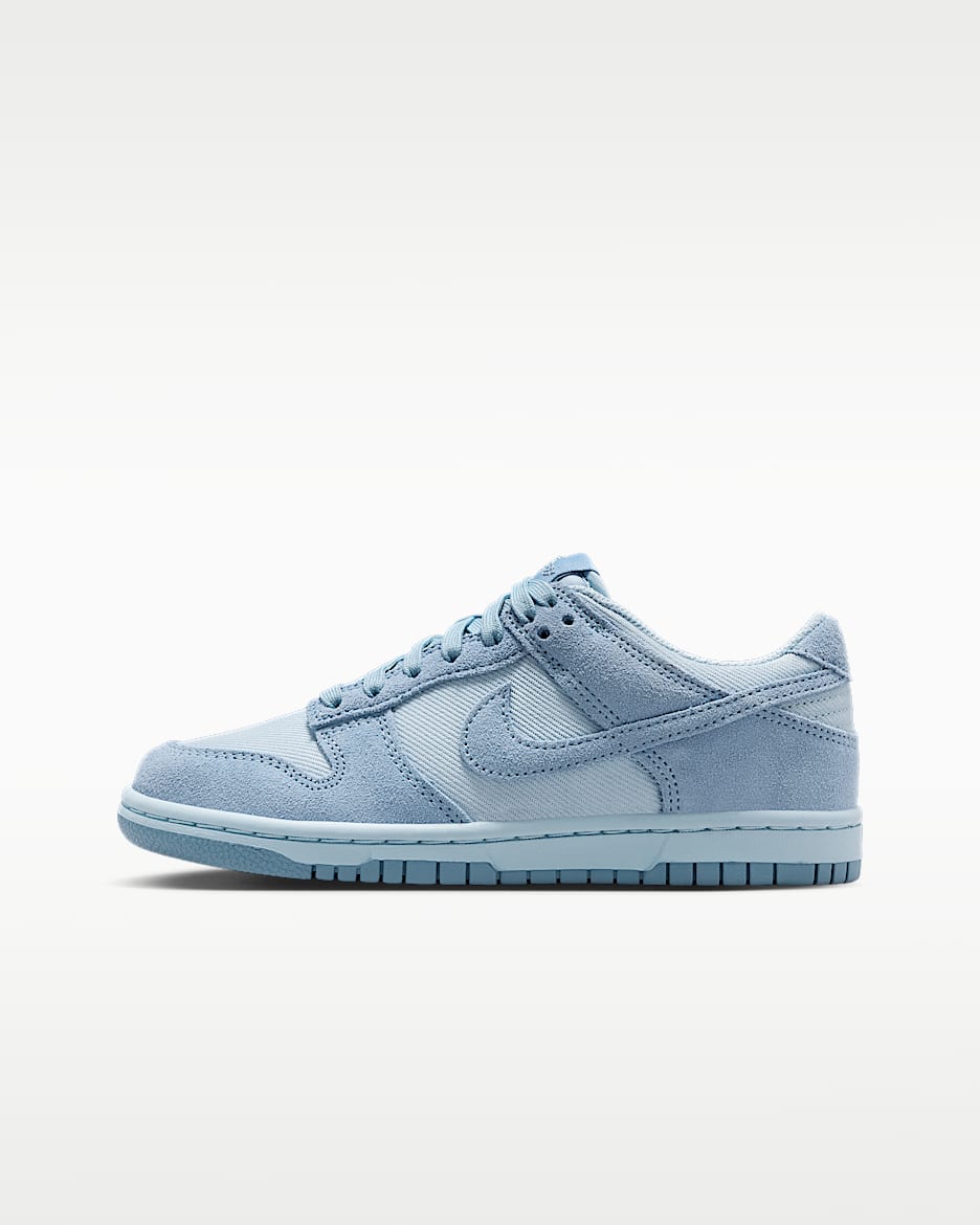Nike Dunk Low SE 大童运动鞋 - 浅军械蓝/工作蓝