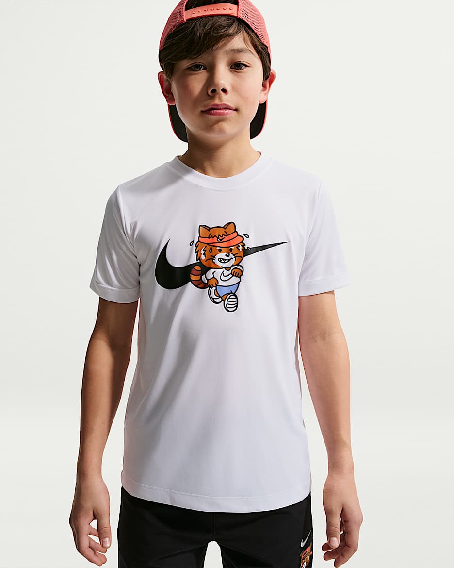 Nike Legend Dri-FIT 大童速干T恤 - 白色