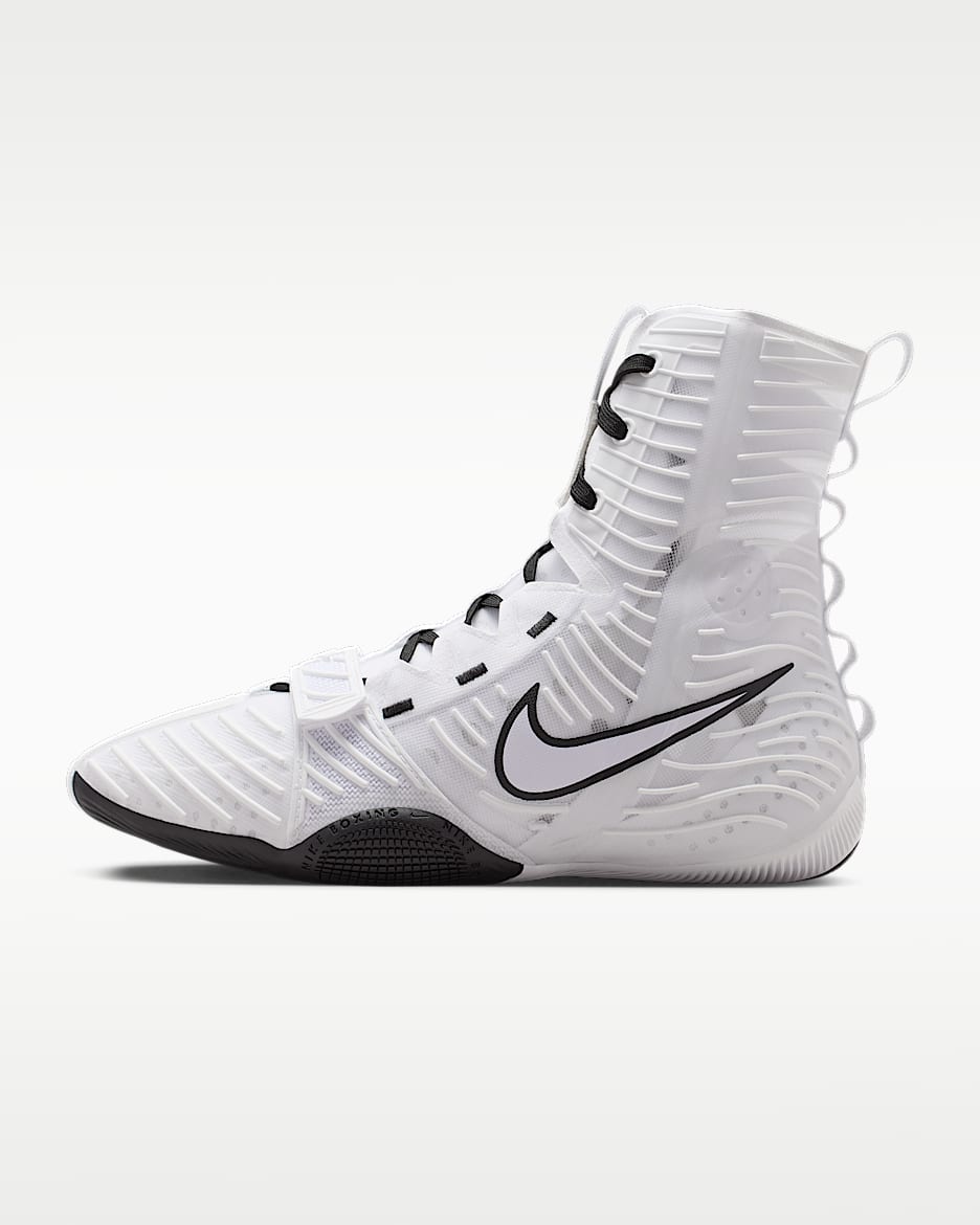 Nike Hyperko 3 拳击鞋 - 白色/黑/白色