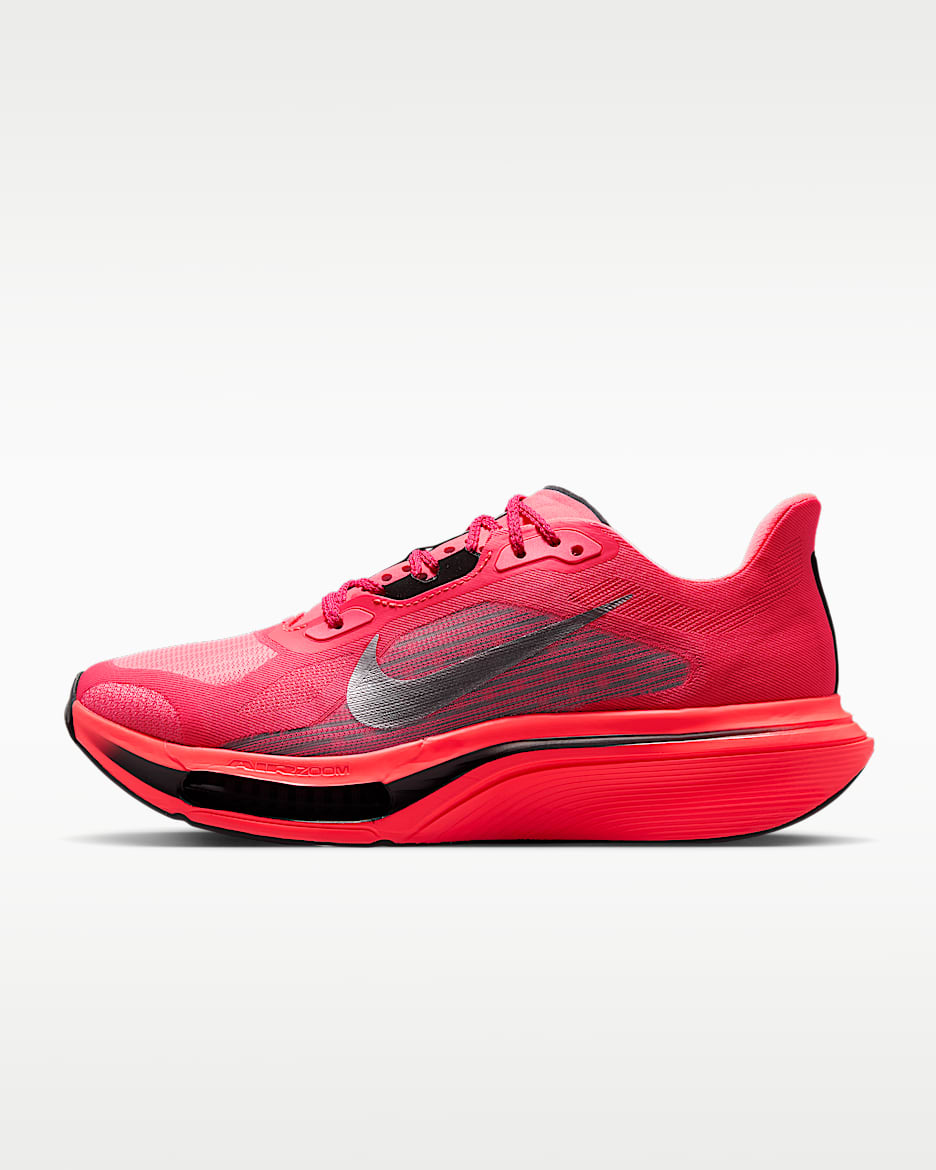 Nike Pegasus Plus 2 耐克超级飞马女子公路跑步鞋 - 闪电深红/黑/白色/金属银