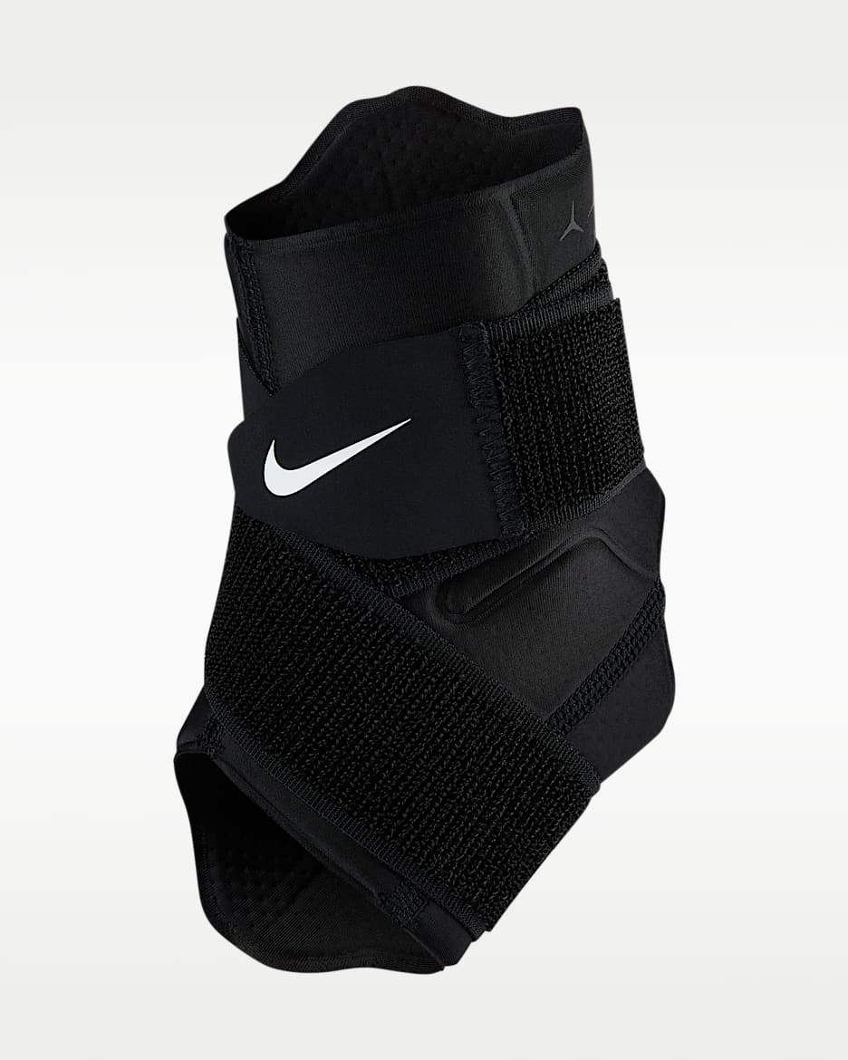 Nike Pro 速干训练脚踝护套(1 只) - 黑/白色