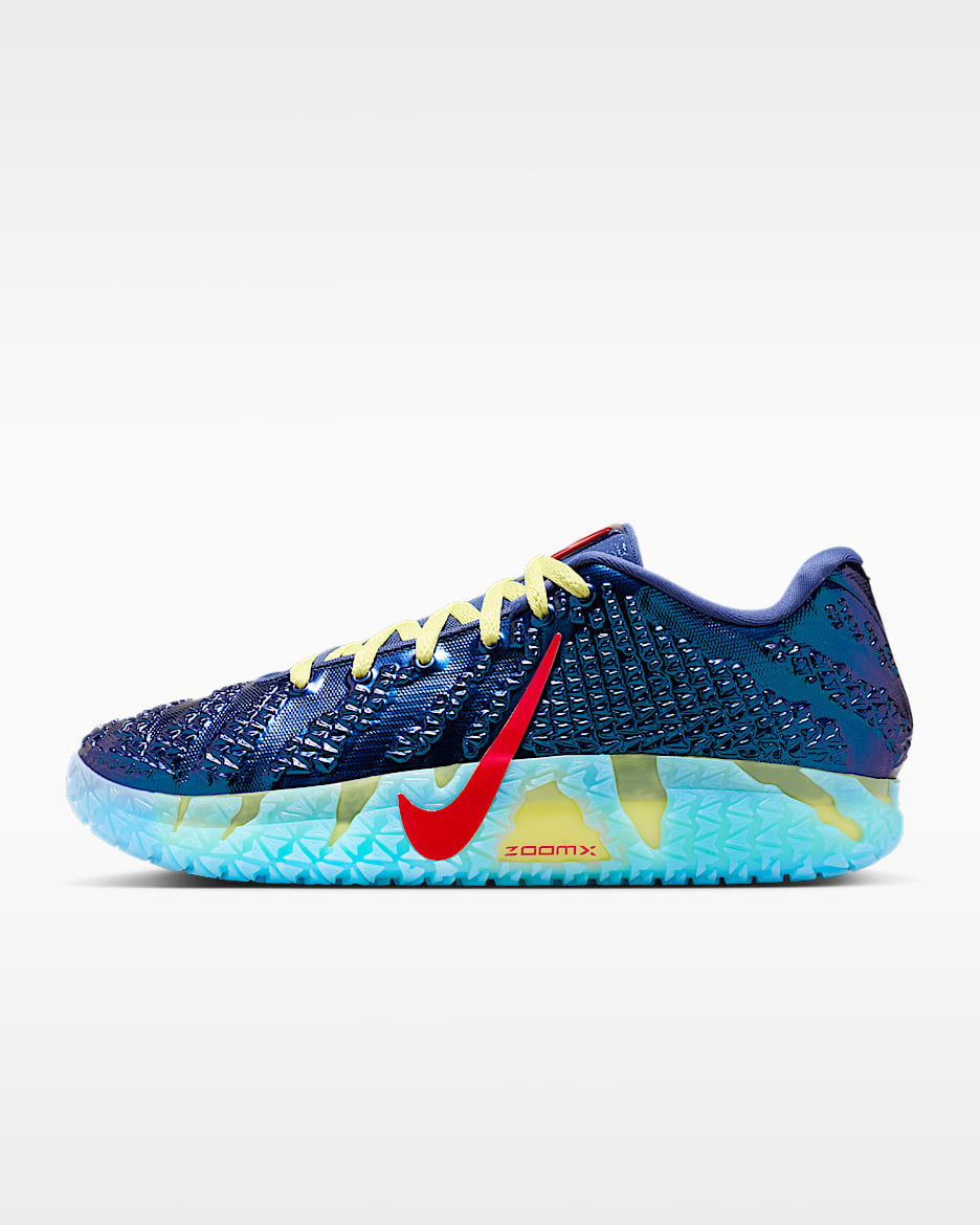 Ja 3 "Uncle Phil" EP 莫兰特男子篮球鞋 - 冷蓝/活力黄/传奇蓝/火焰红