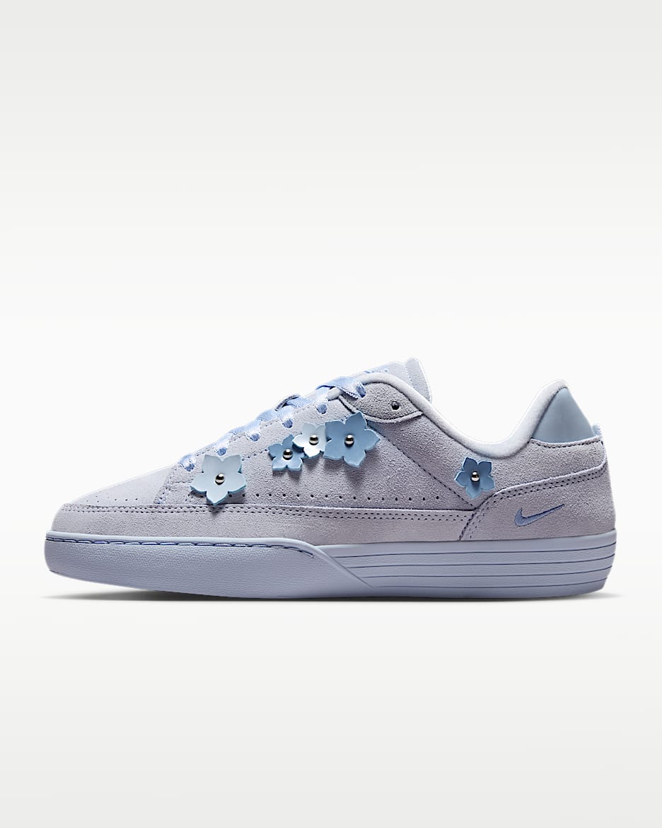 Nike Tennis Centre SE "Florette" 女子运动鞋 - 氢蓝/氢蓝/金属银/工作蓝