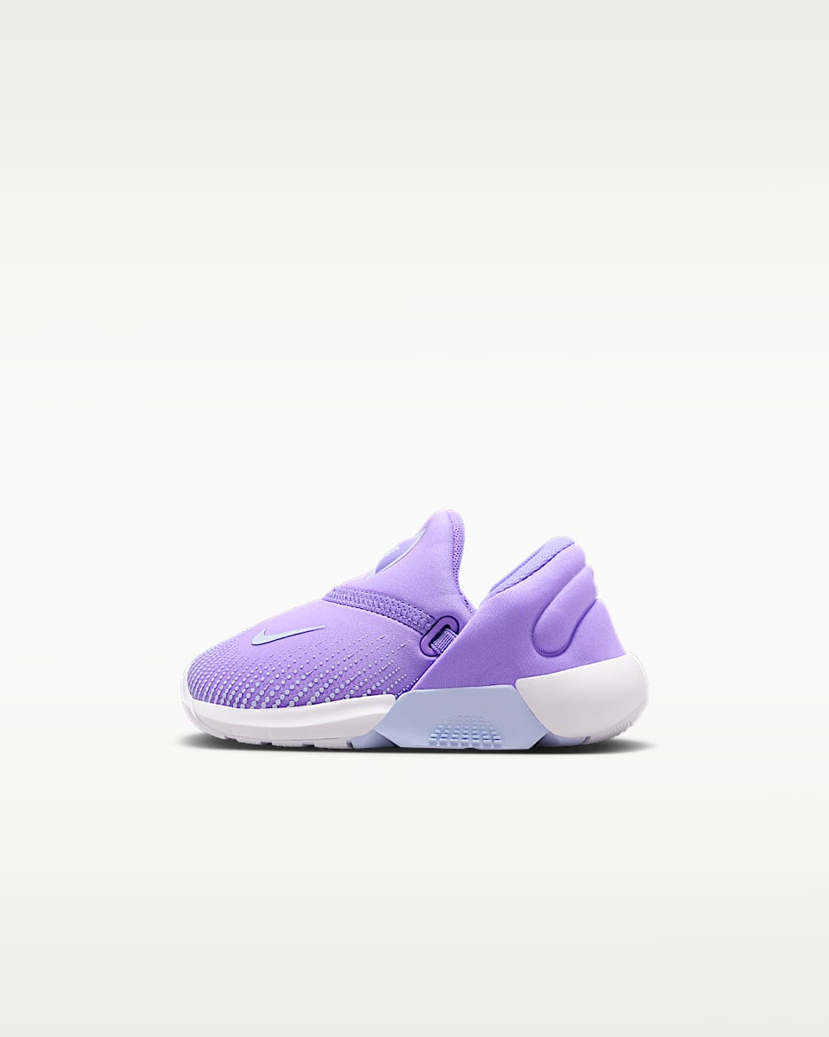 Nike Swoosh Go 耐克宝宝 GO 婴童运动鞋 - 原子紫/白色/浅白紫色