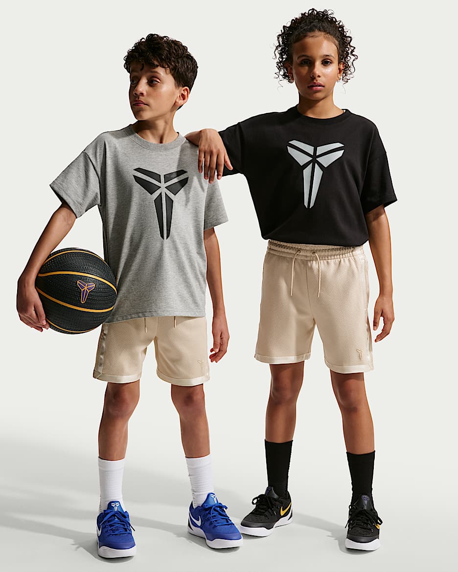 Kobe Dri-FIT Mamba 科比大童速干短裤 - 沙堆白/沙堆白