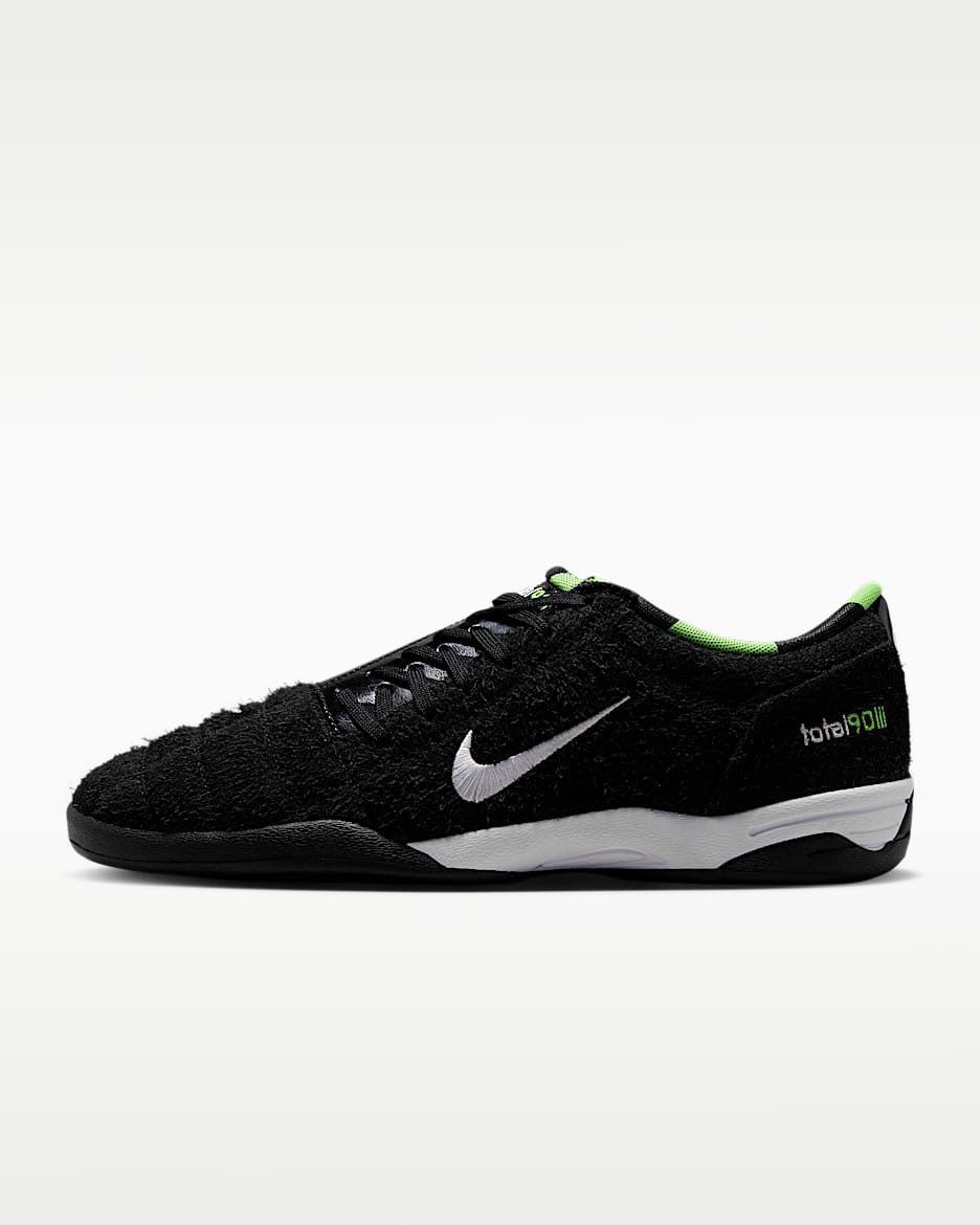 Nike Total 90 Premium SE 男子运动鞋 - 黑/荧光黄/黑/白色