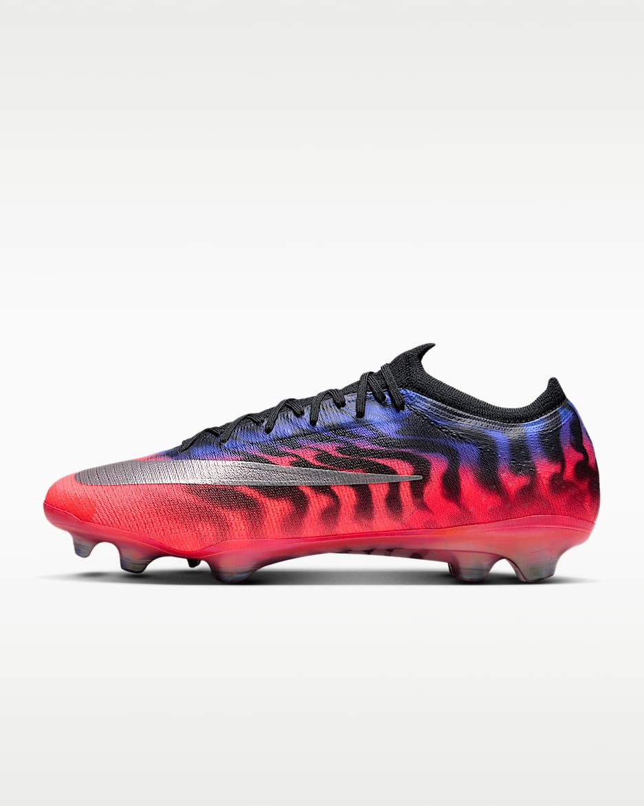 Nike Mercurial Vapor 17 Elite SE 耐克刺客系列男/女 FG 天然硬质草地低帮足球鞋 - 多色/白色