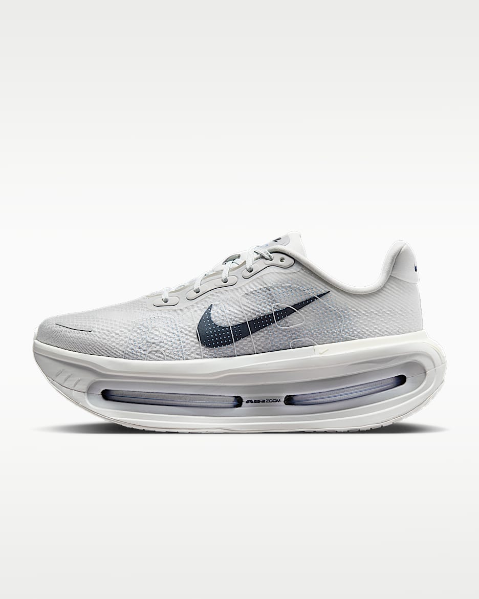 Nike Vomero Premium 耐克顶级迈柔男子公路跑步鞋 - 米白/雾灰/狼灰/暗蓝黑