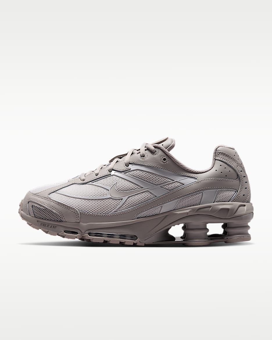Nike Shox Ride 2 男子气柱运动鞋 - 苍野灰/大学灰/大学灰