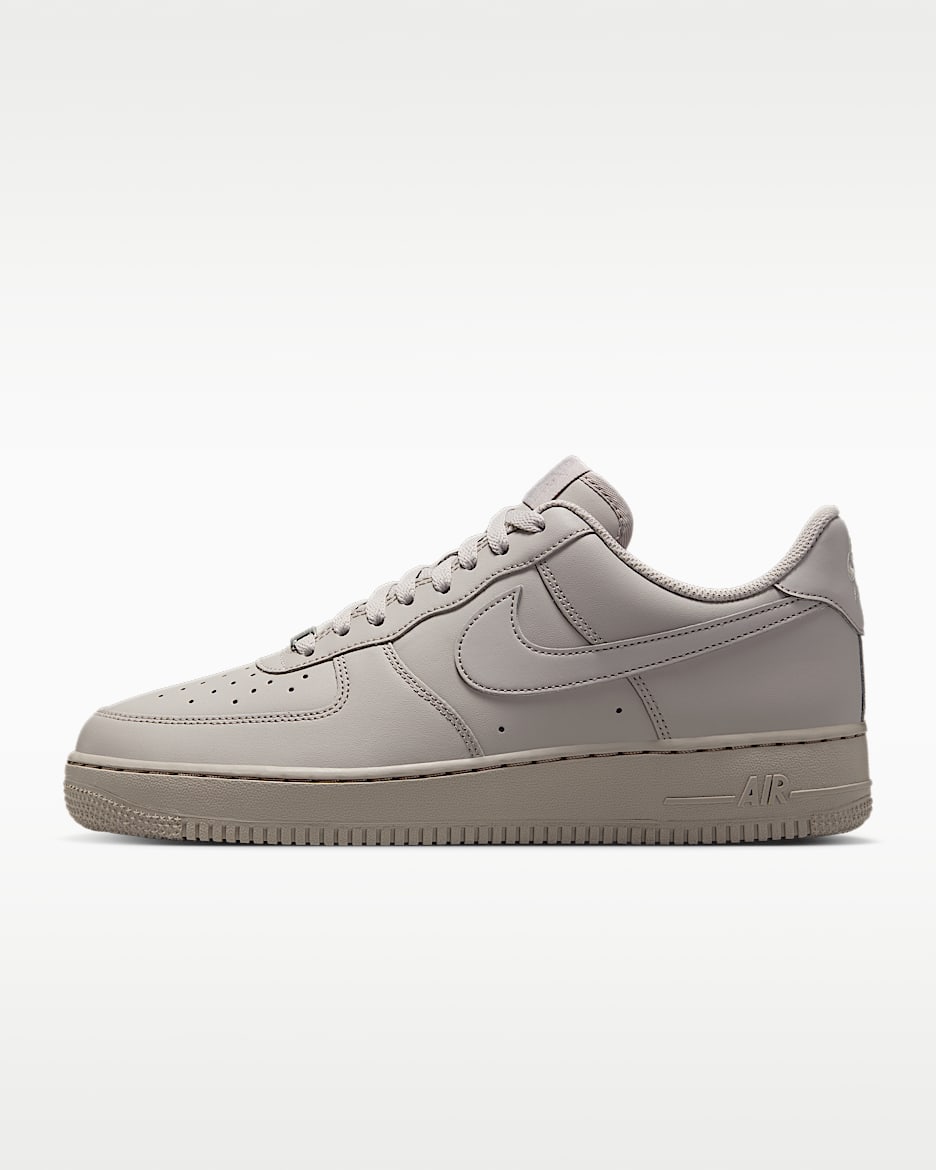 Nike Air Force 1 '07 男子空军一号运动鞋 - 大学灰/大学灰
