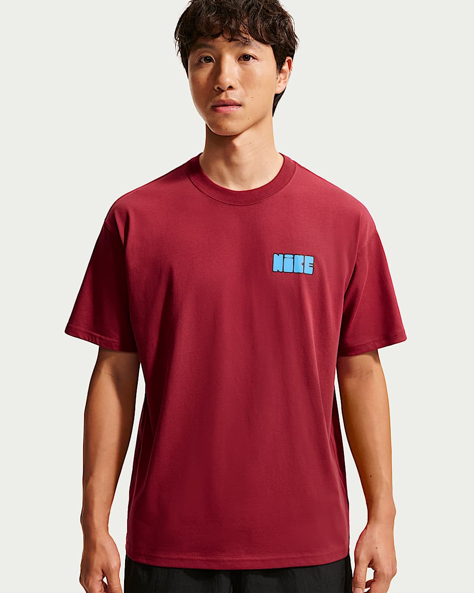 Nike Sportswear 许光汉 Moon Shoe 特别系列产品男子短袖T恤 - 深队红