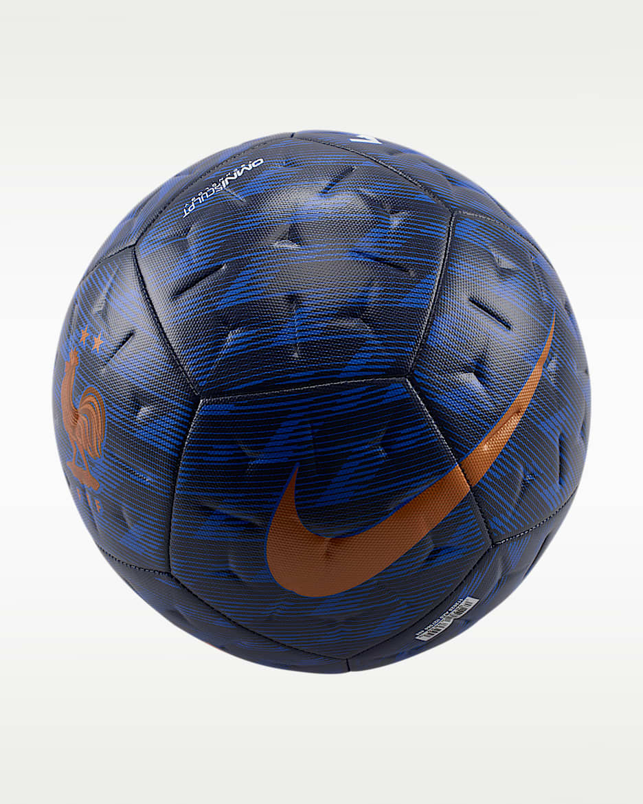 2026/27 赛季法国队 Nike Academy 足球 - 黑蓝/游戏宝蓝/金属铜