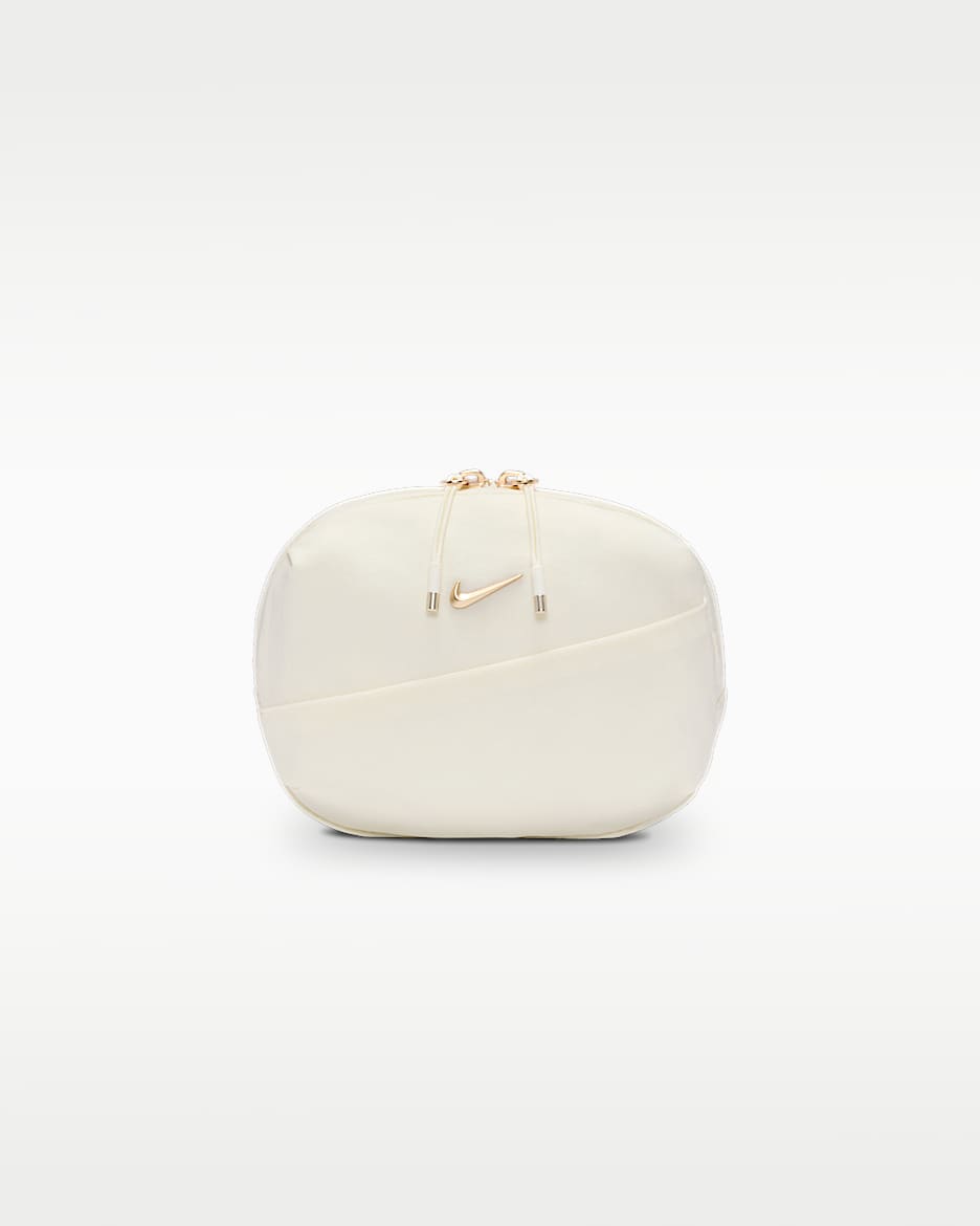 Nike Aura 斜挎包 - 帆白/帆白/LT TRNSPRNT GLD