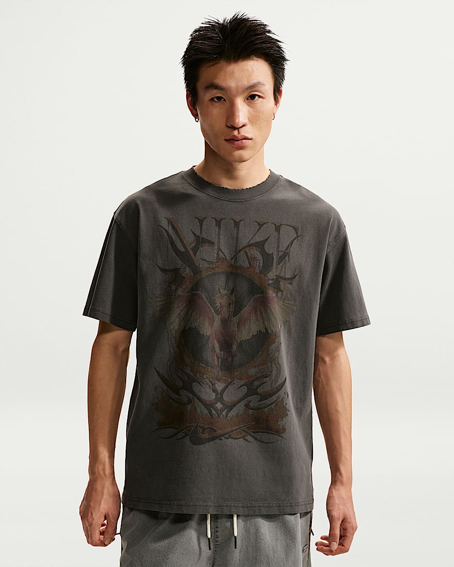 Nike 男子篮球T恤 - 黑