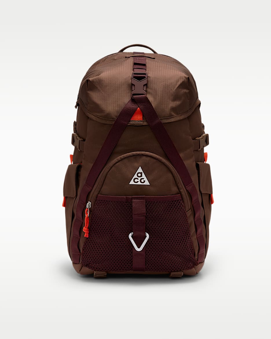 Nike ACG "DAYMAX" 双肩包 - 浅巧克力色/神秘枣红/山峰白