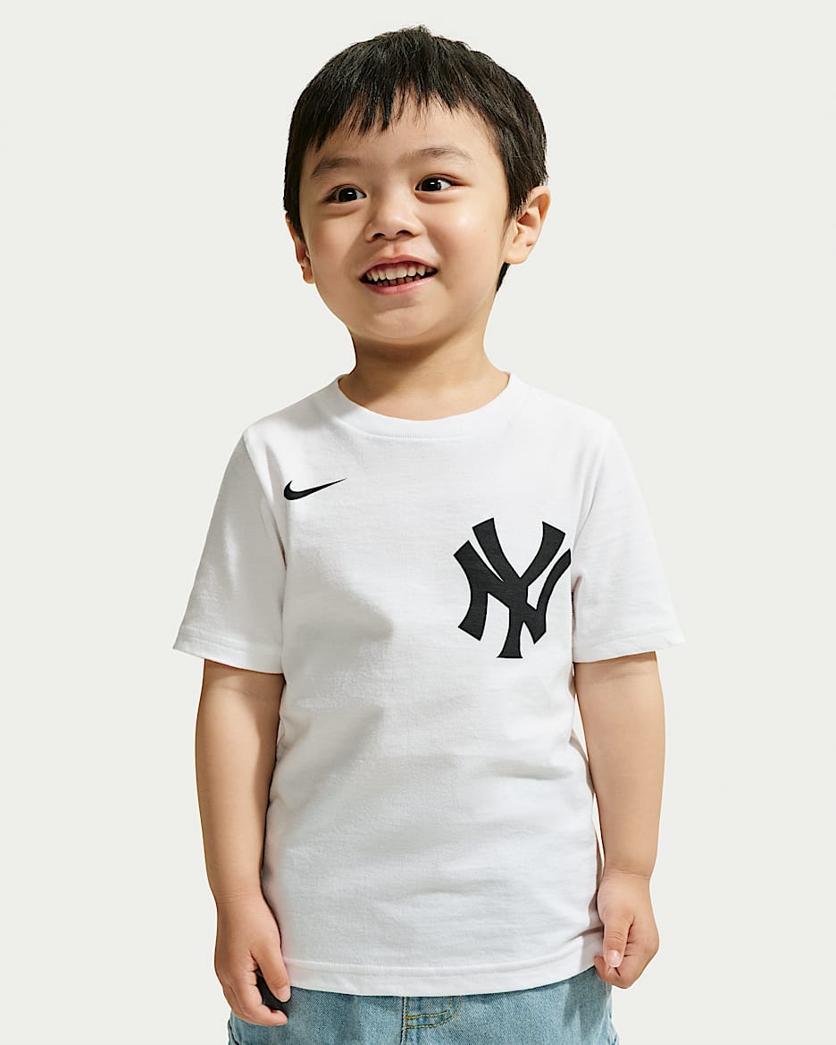 纽约洋基队 Nike MLB 婴童T恤 - 白色